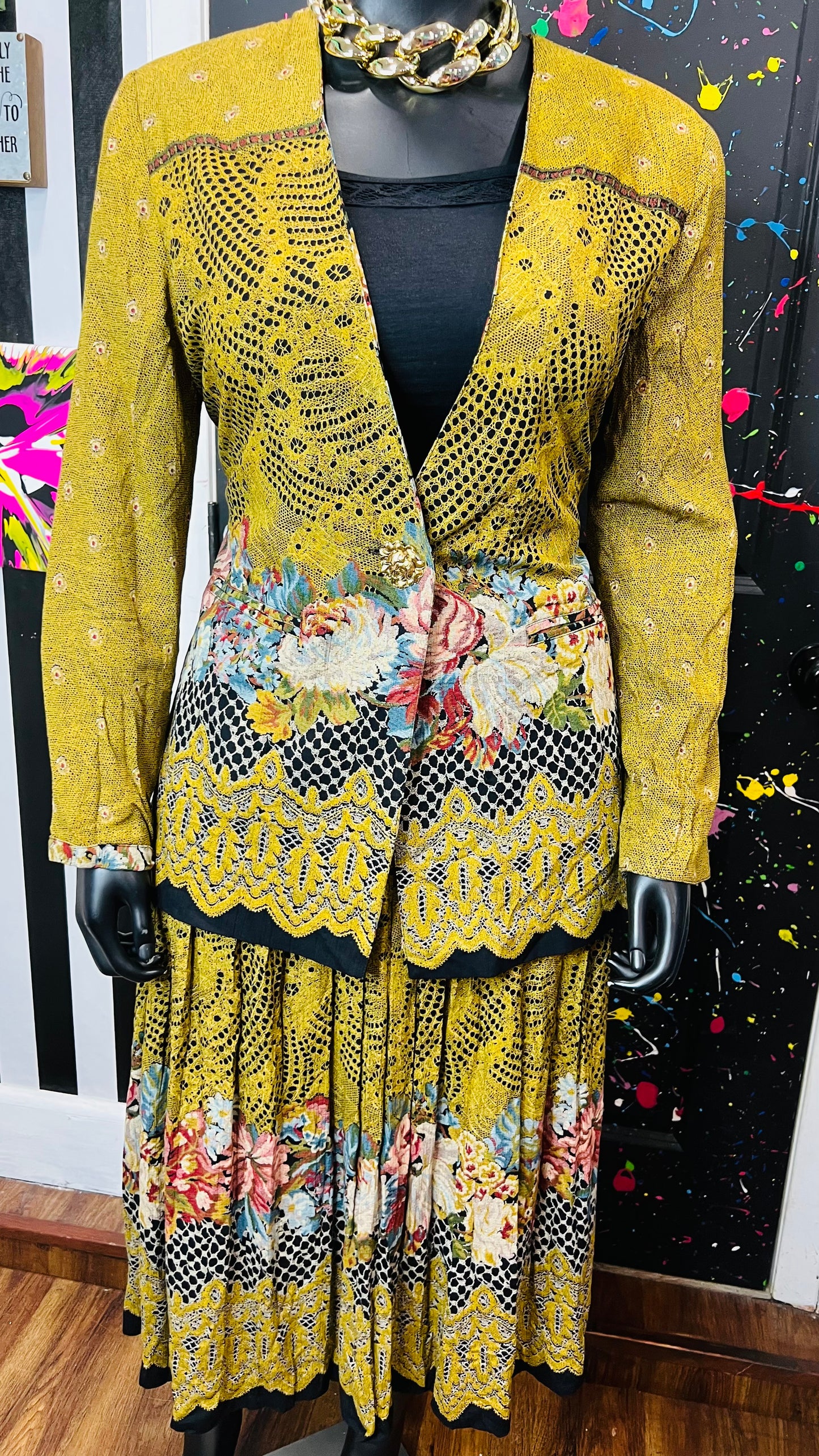 Vintage Platinum by Dorthy Skirt Set (14)