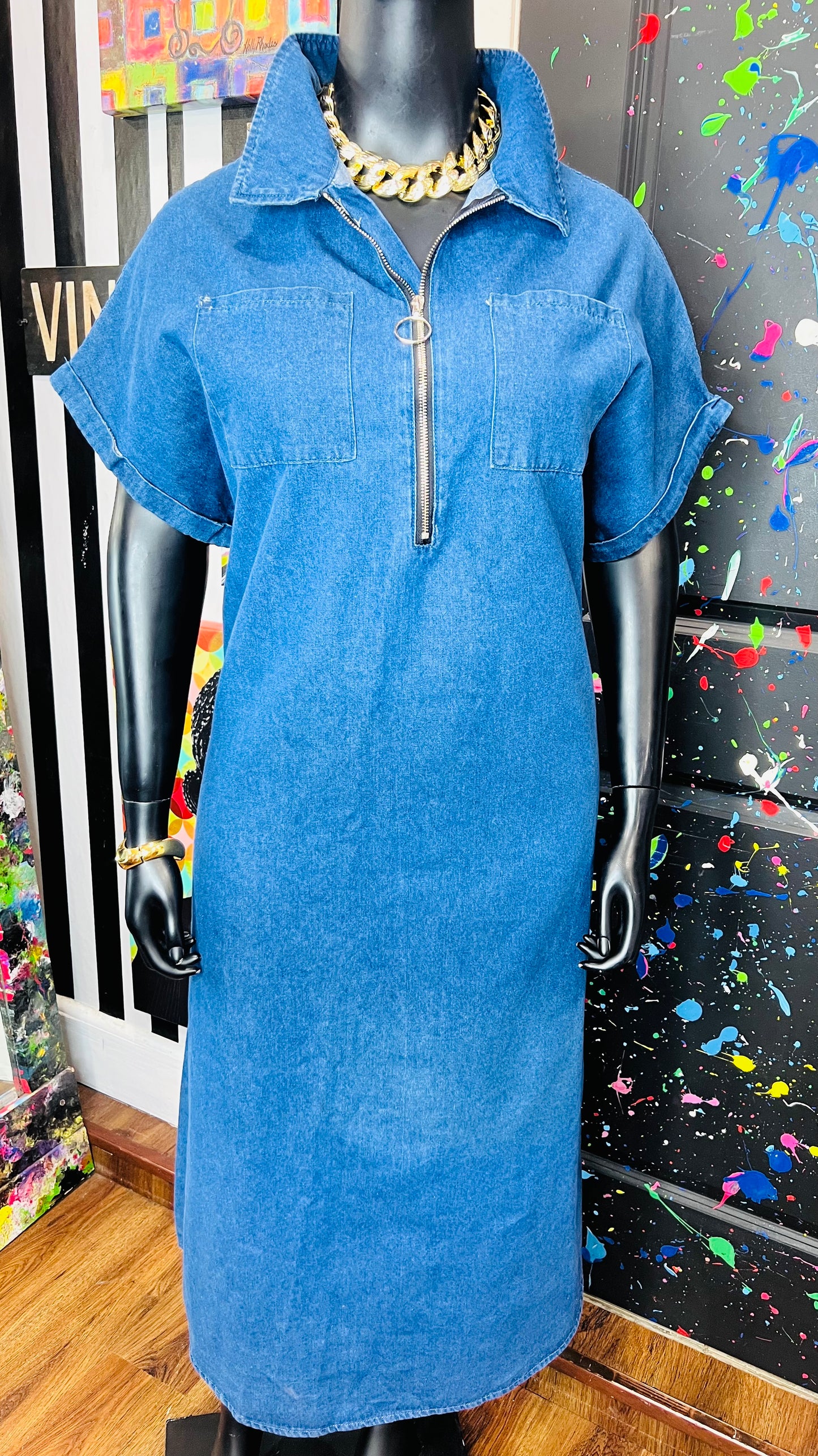 Y2K Denim Dress (18)