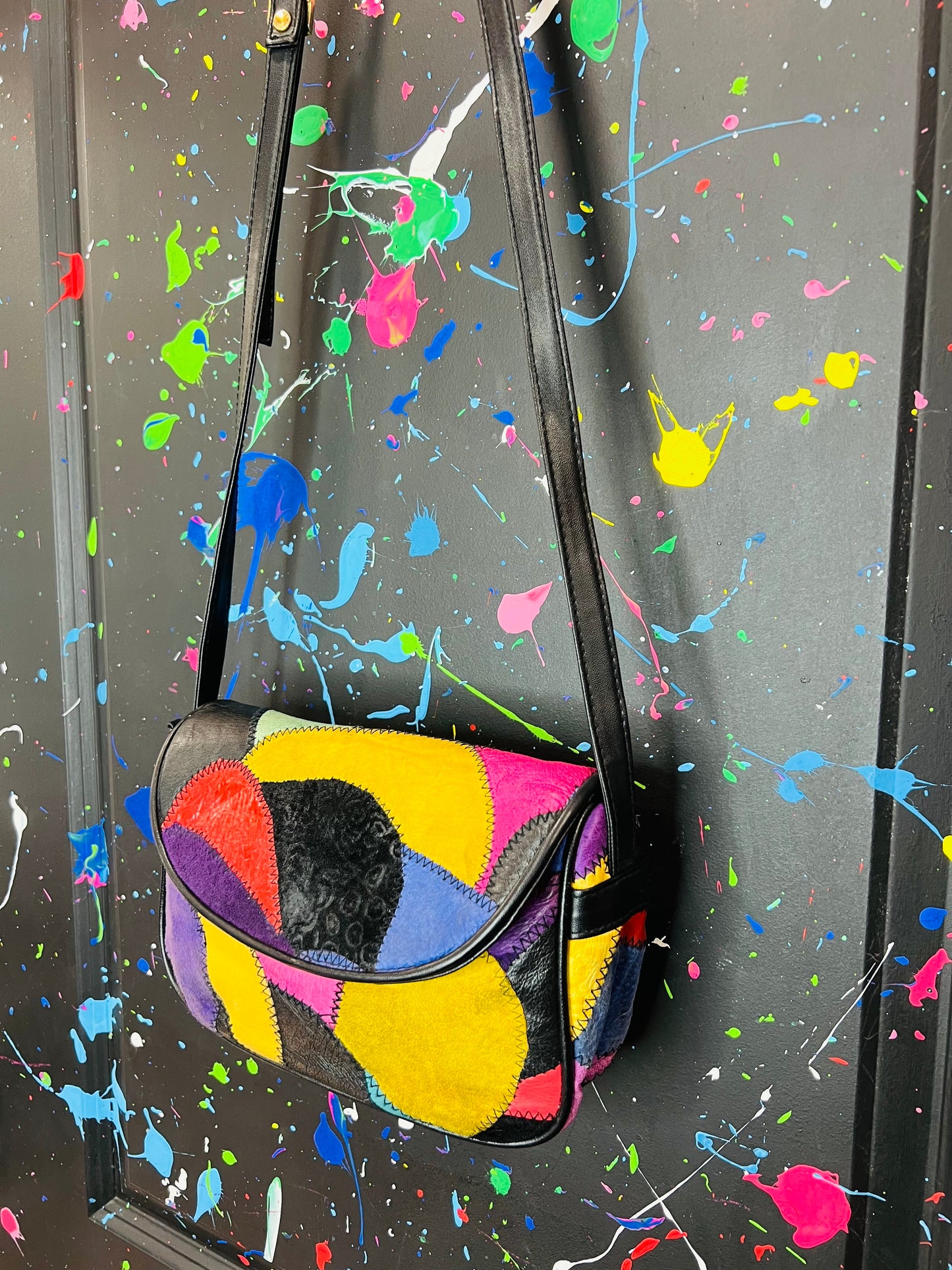 Colorful Patchwork Bag