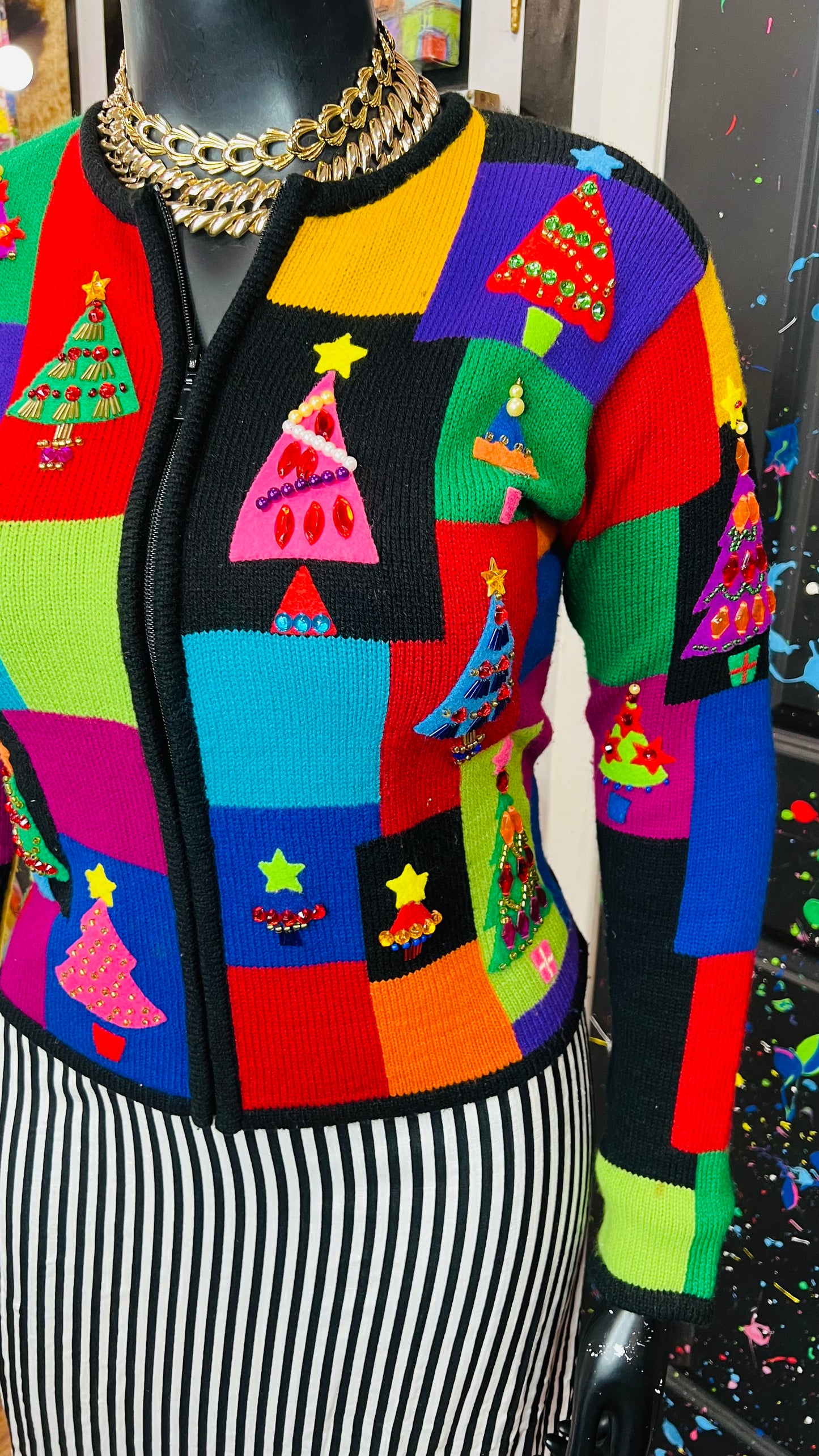 Vintage Karen Scott Christmas Sweater (12)