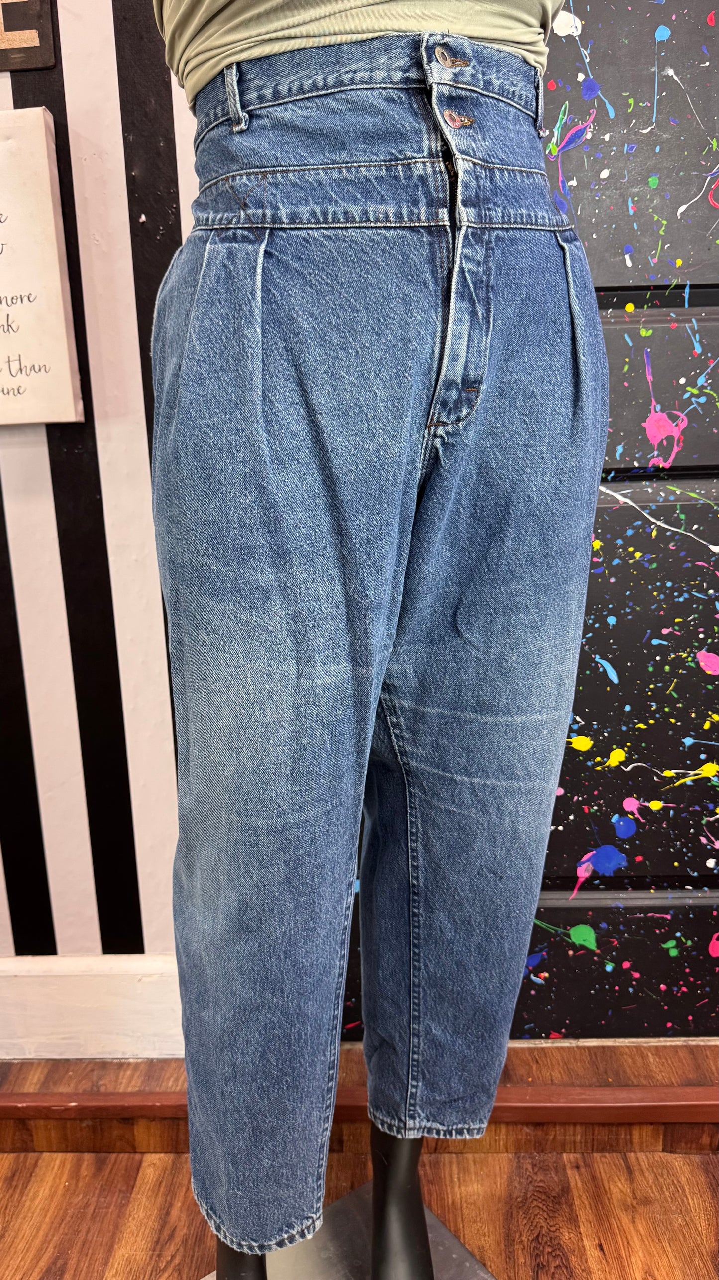 Vintage High Waist Jeans (16/18)