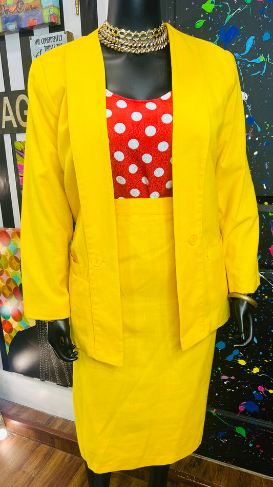 Vintage Diana Marco Suit (22W)