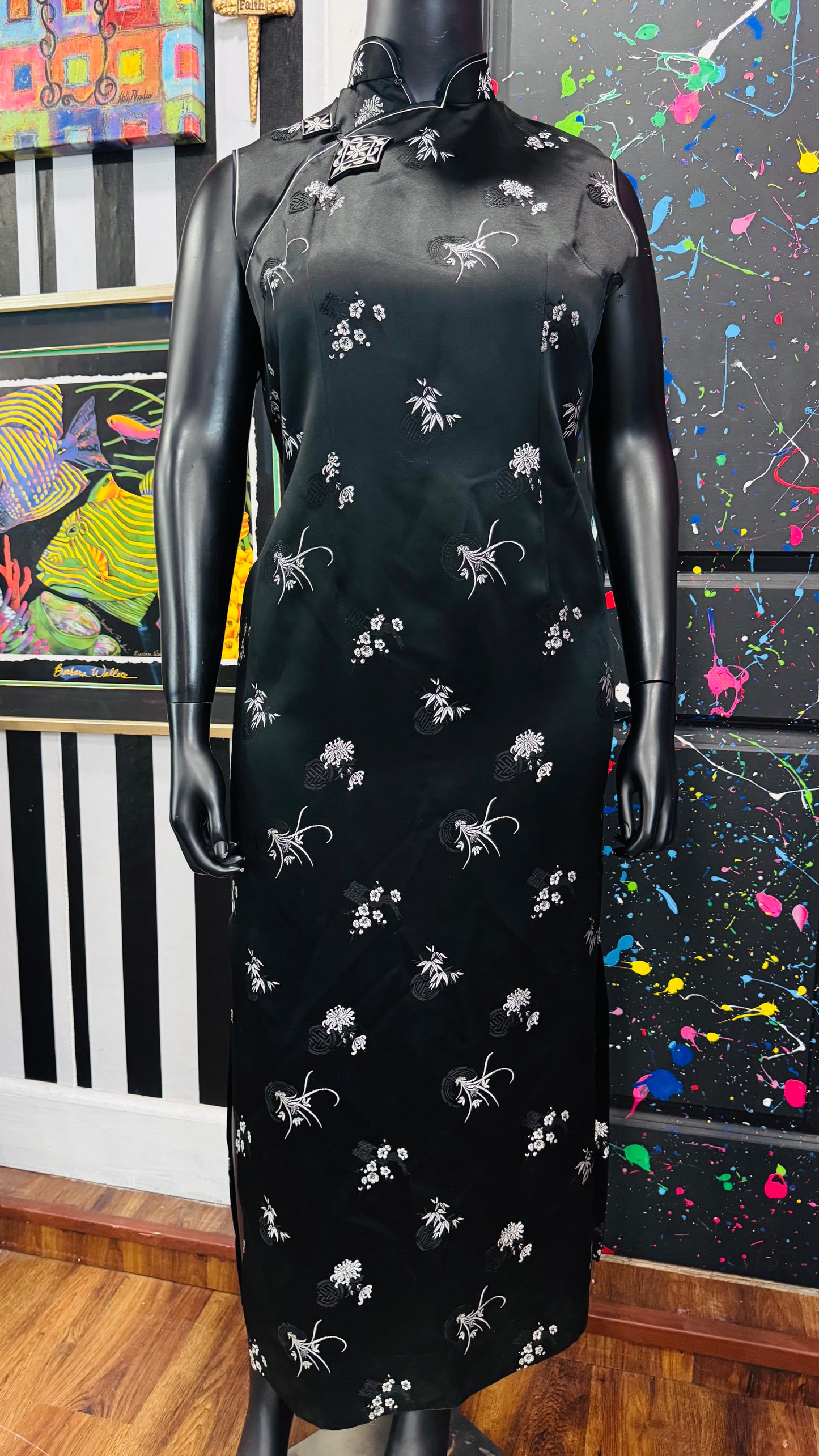Vintage Cheongsam AKA Qipao Dress (14)