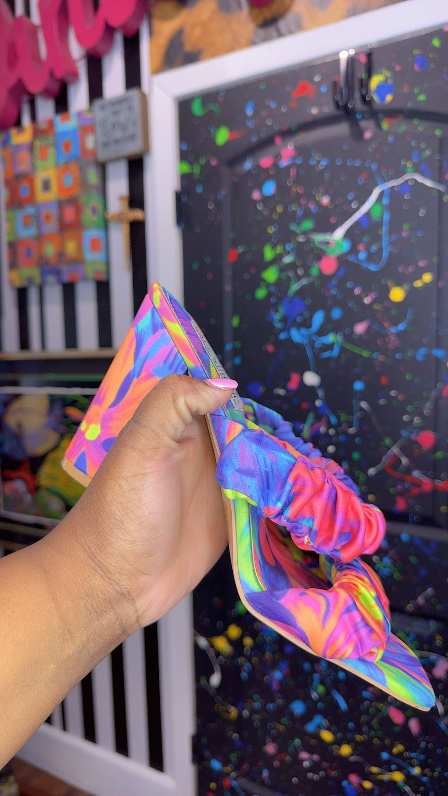 Tye Dye Mules (11) *Never Worn Just Tried on