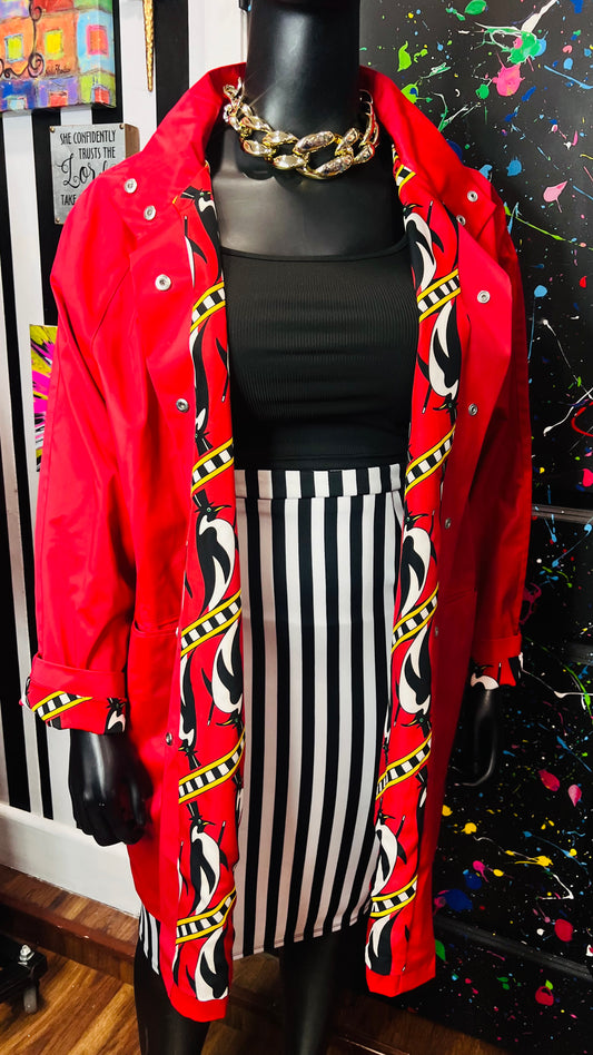 Vintage Deadstock Bob Mackie Penguin Raincoat (20)