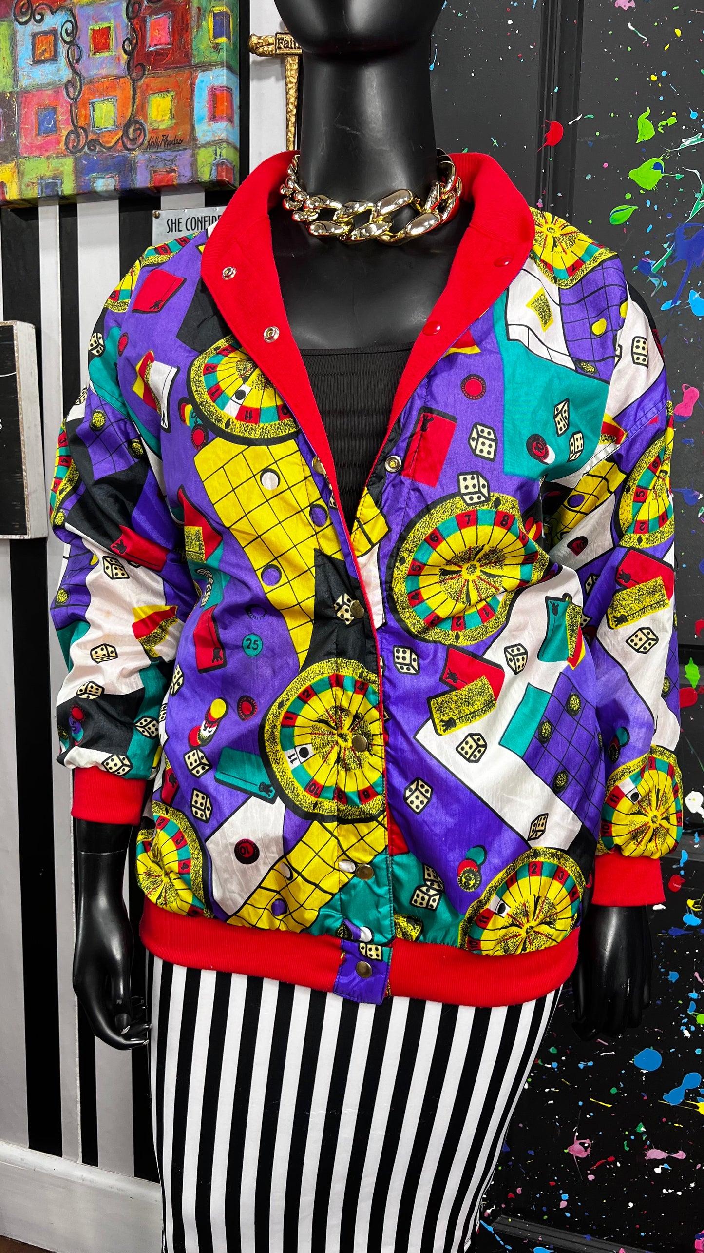Vintage ‘Vegas’ Reversible Jacket (18)