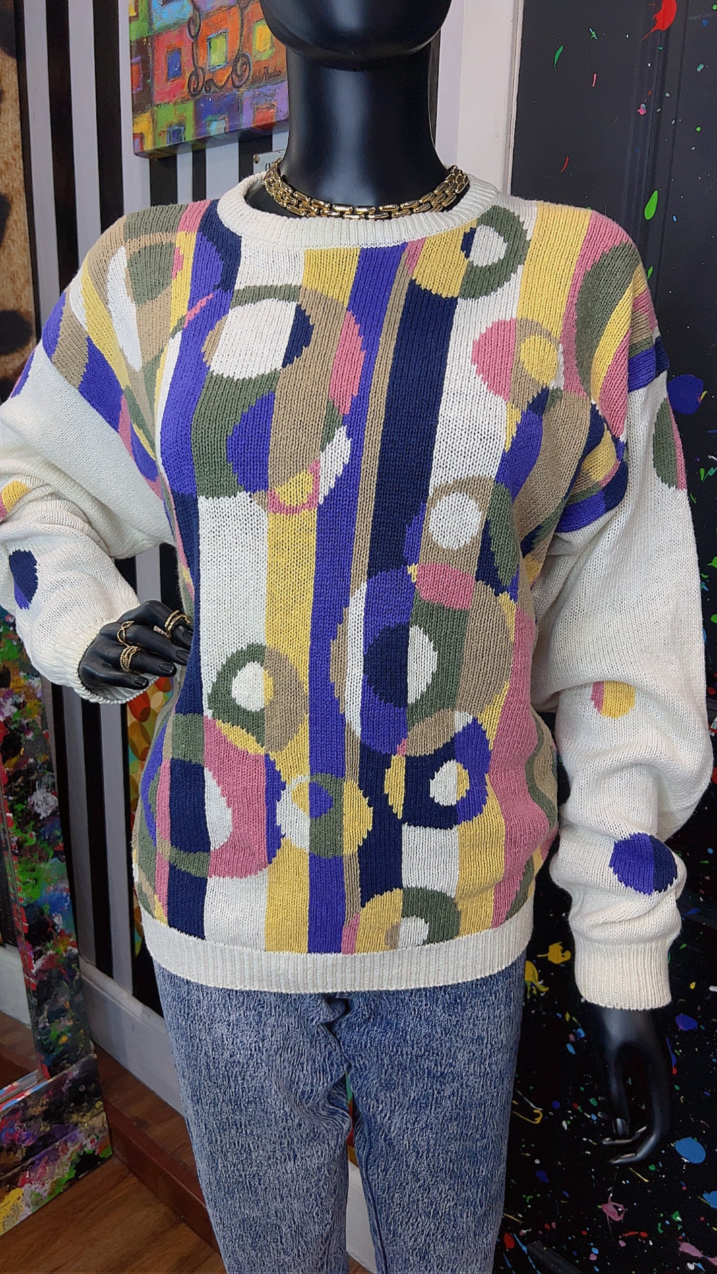Vintage Circle Sweater (14/16)