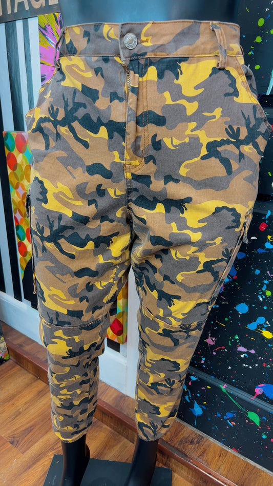 Camo Cargo Pants - Good Stretch (20)
