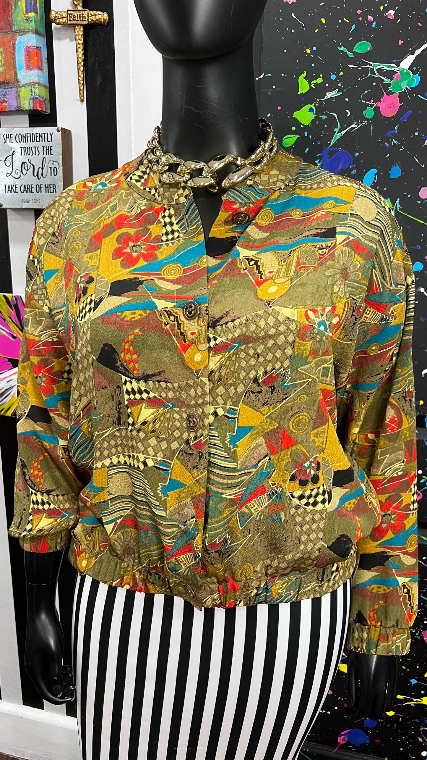 Vintage Abstract Jacket (22/24)