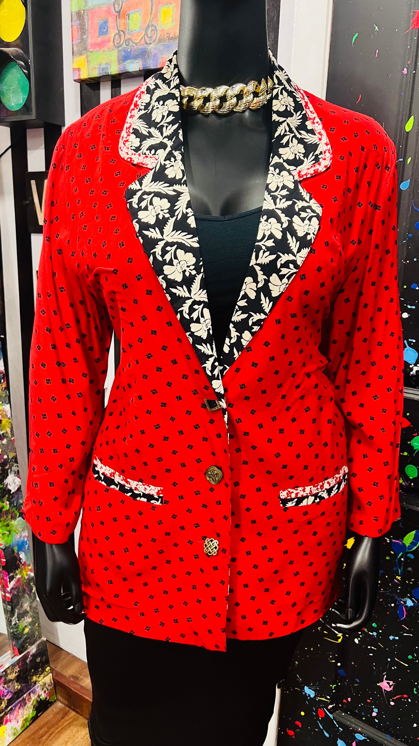 Vintage Carole Little Blazer (16)