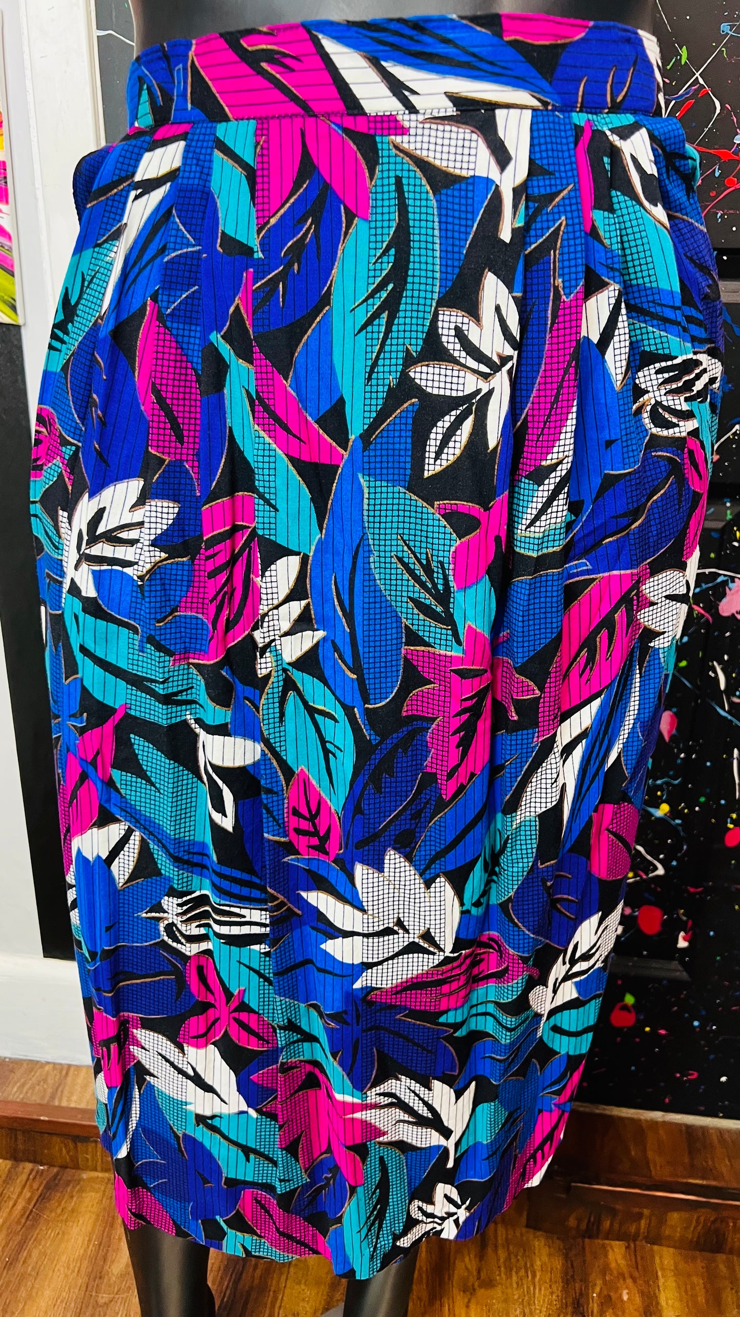 Vintage Abstract Signet Skirt (14/16)