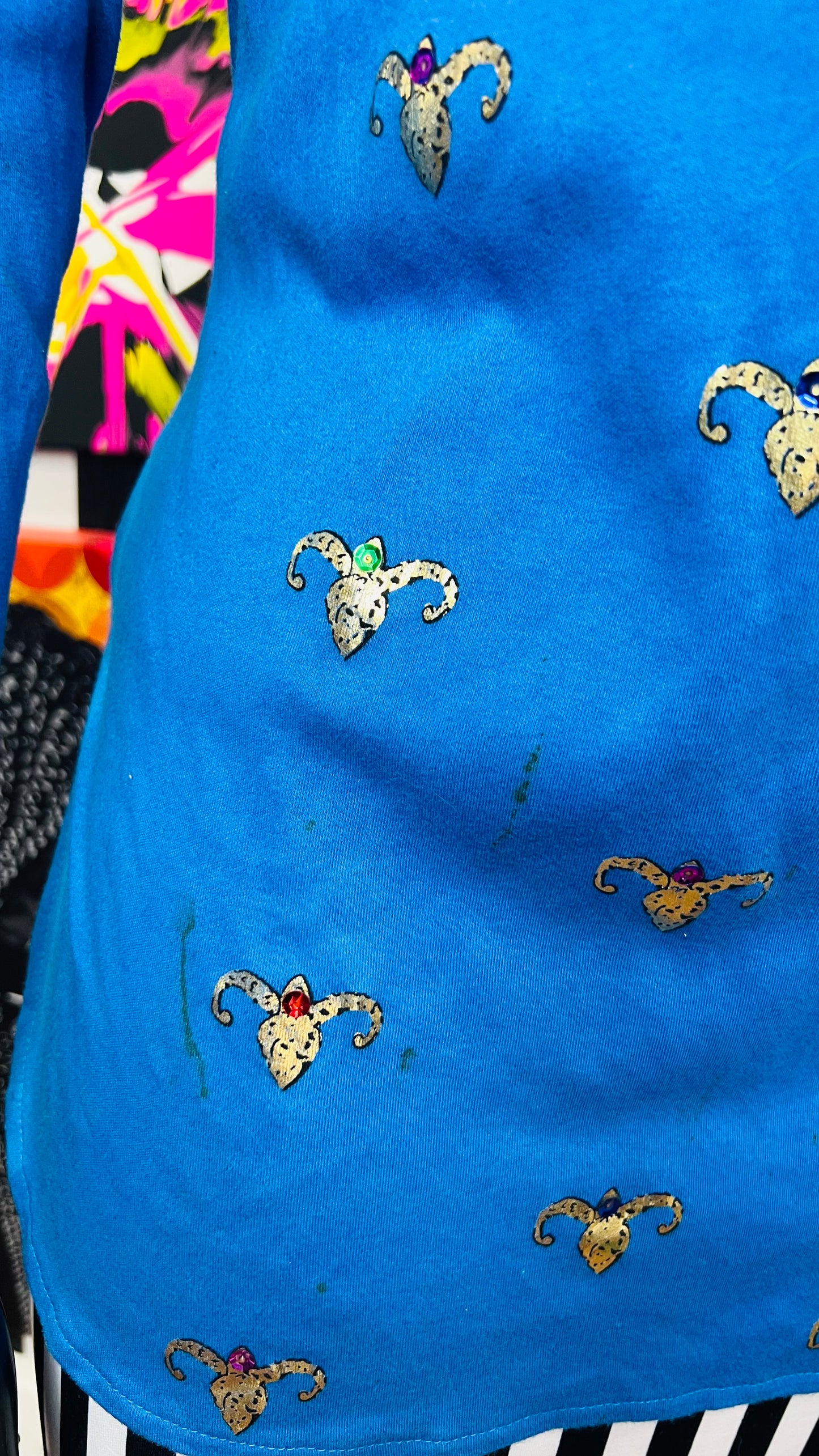 Vintage Jewel Long Sleeve Blouse (14)