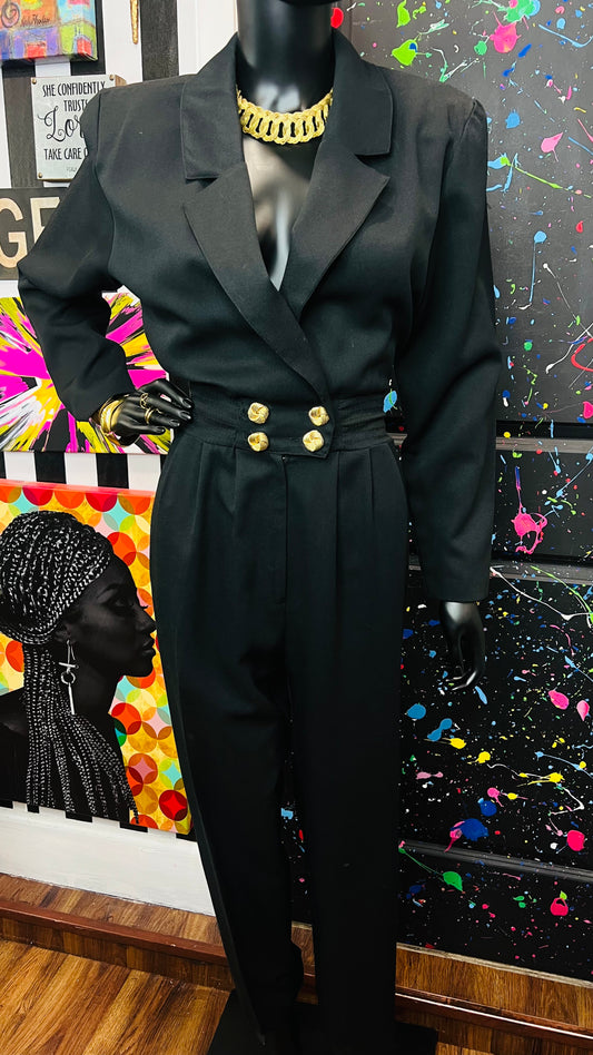 Vintage Black Jumpsuit (12)
