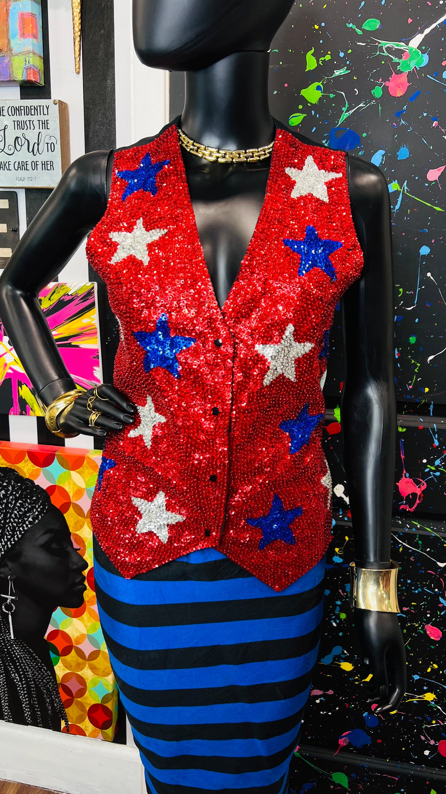 Vintage Stars Vest (12)