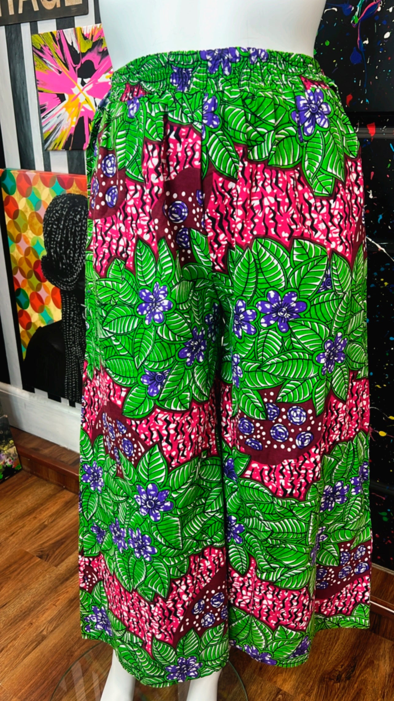 Vintage Tribal Print Pants (18)