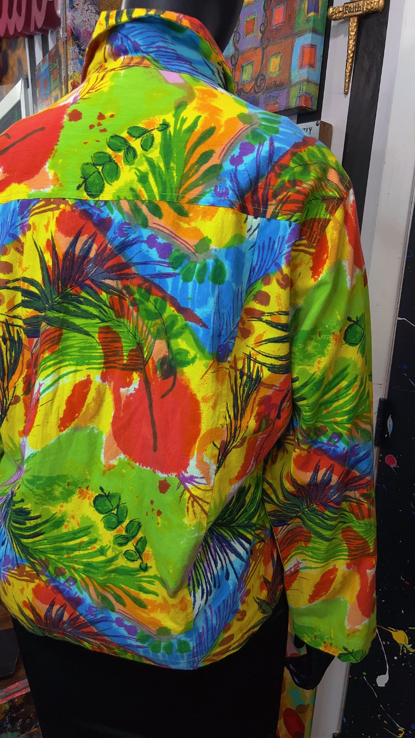 Vintage Floral Sequin Jacket (24)