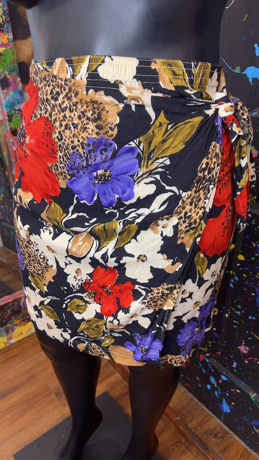 Vintage Deadstock Carole Little Sarong Skirt (14)