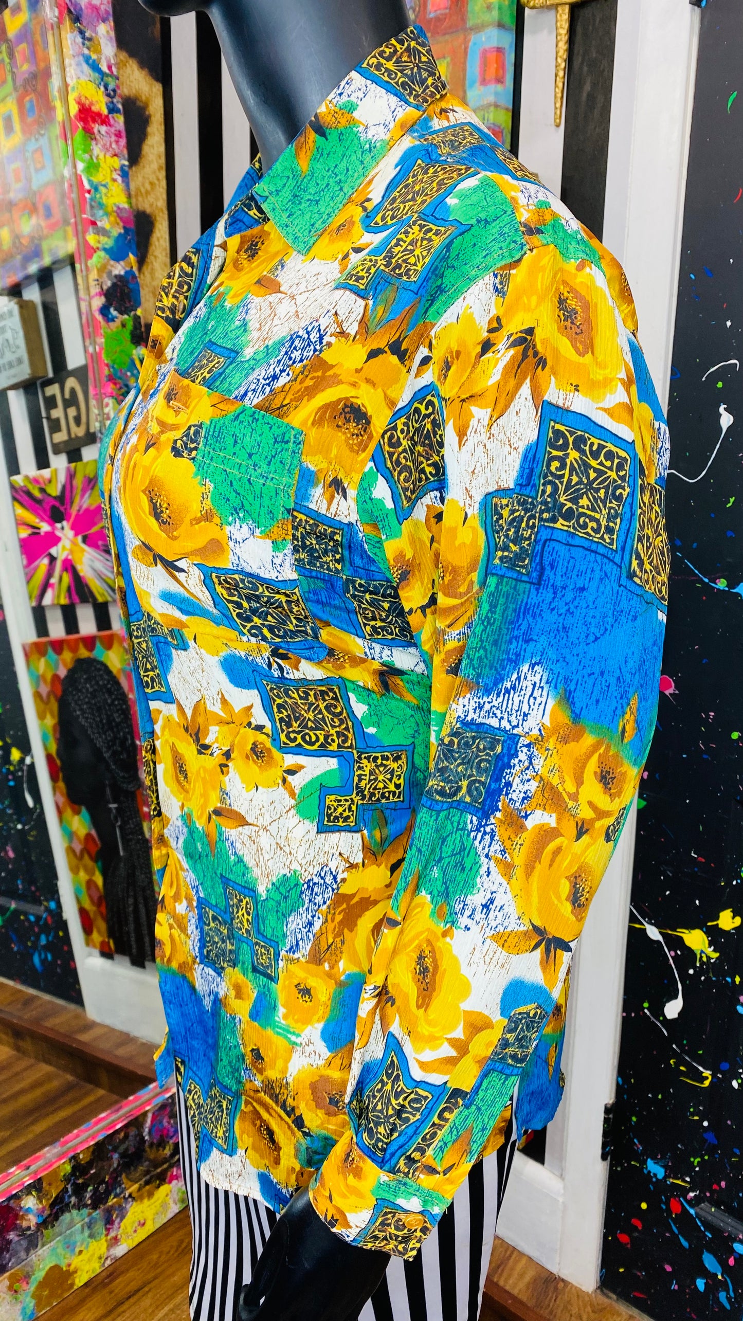Vintage Abstract Blouse (14)