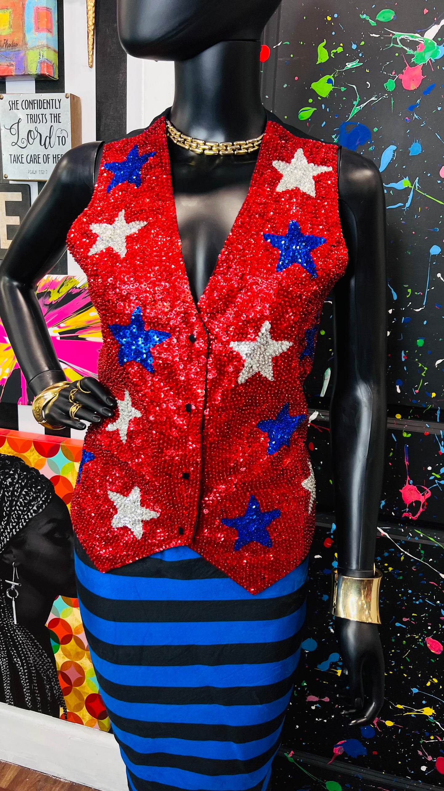 Vintage Stars Vest (12)