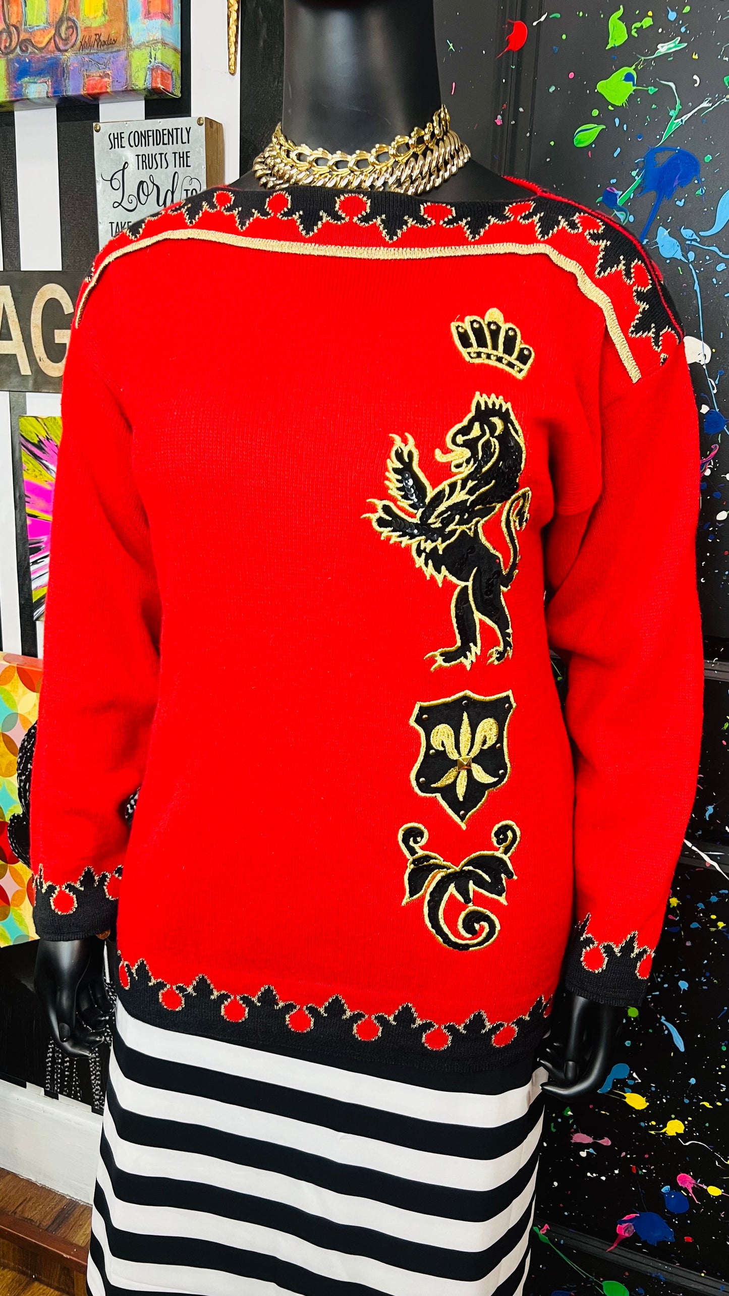 Vintage King Lion Sweater (20)