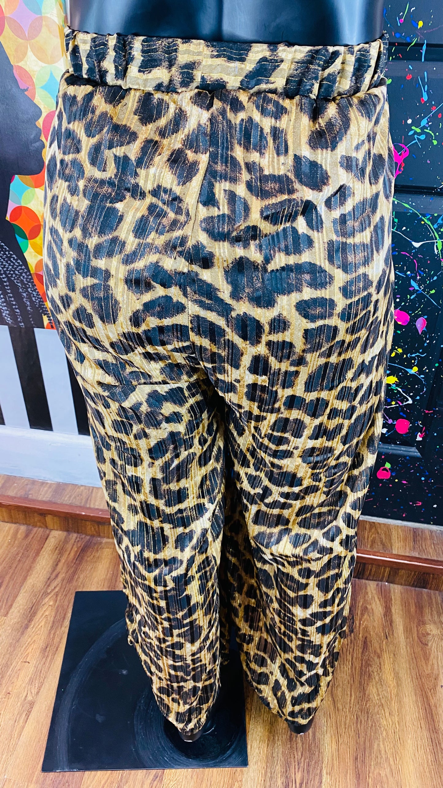 Spoon Tiger Print Pants