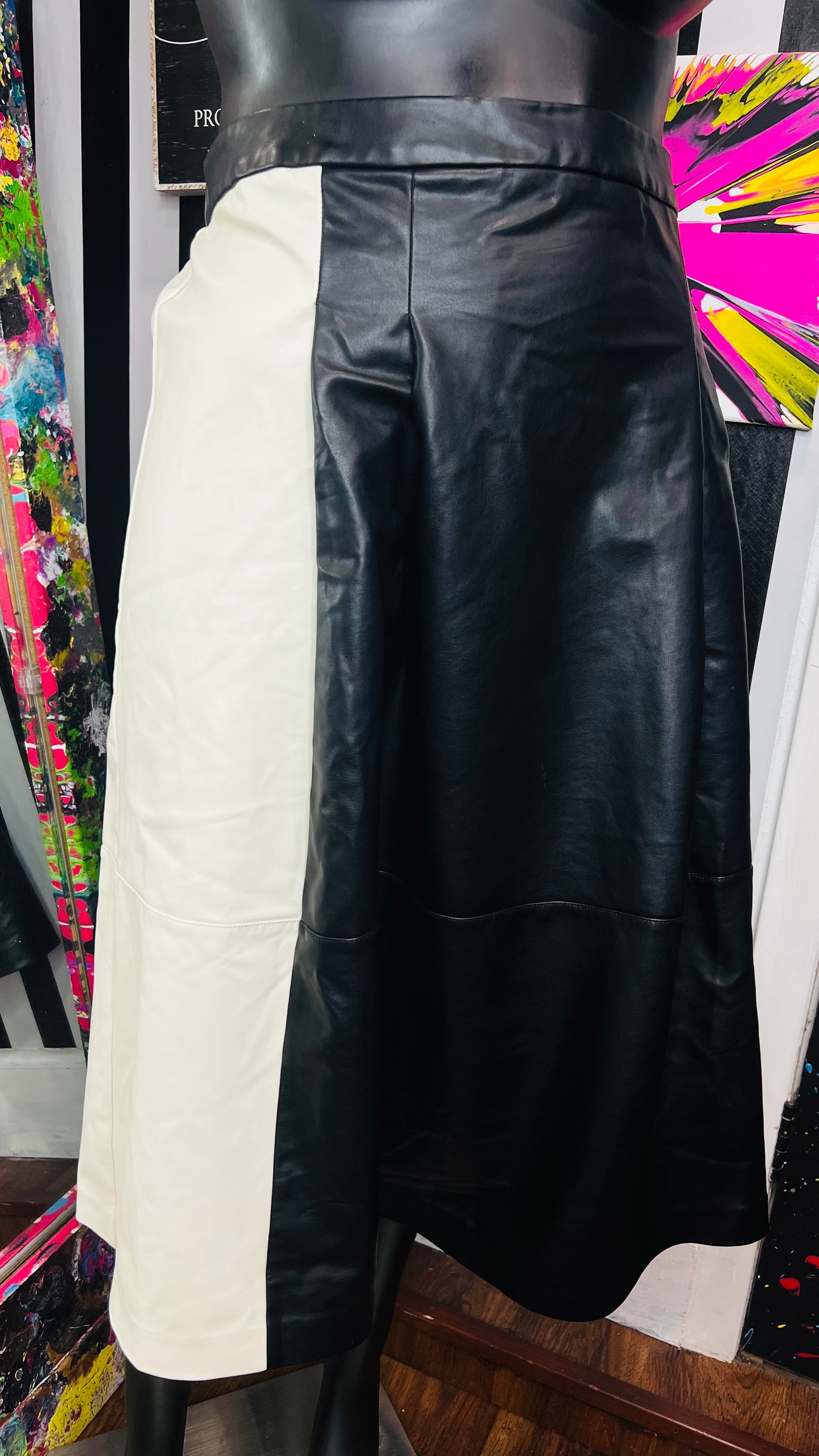 Eloquii New w/ Tags Faux Leather Skirt (20)