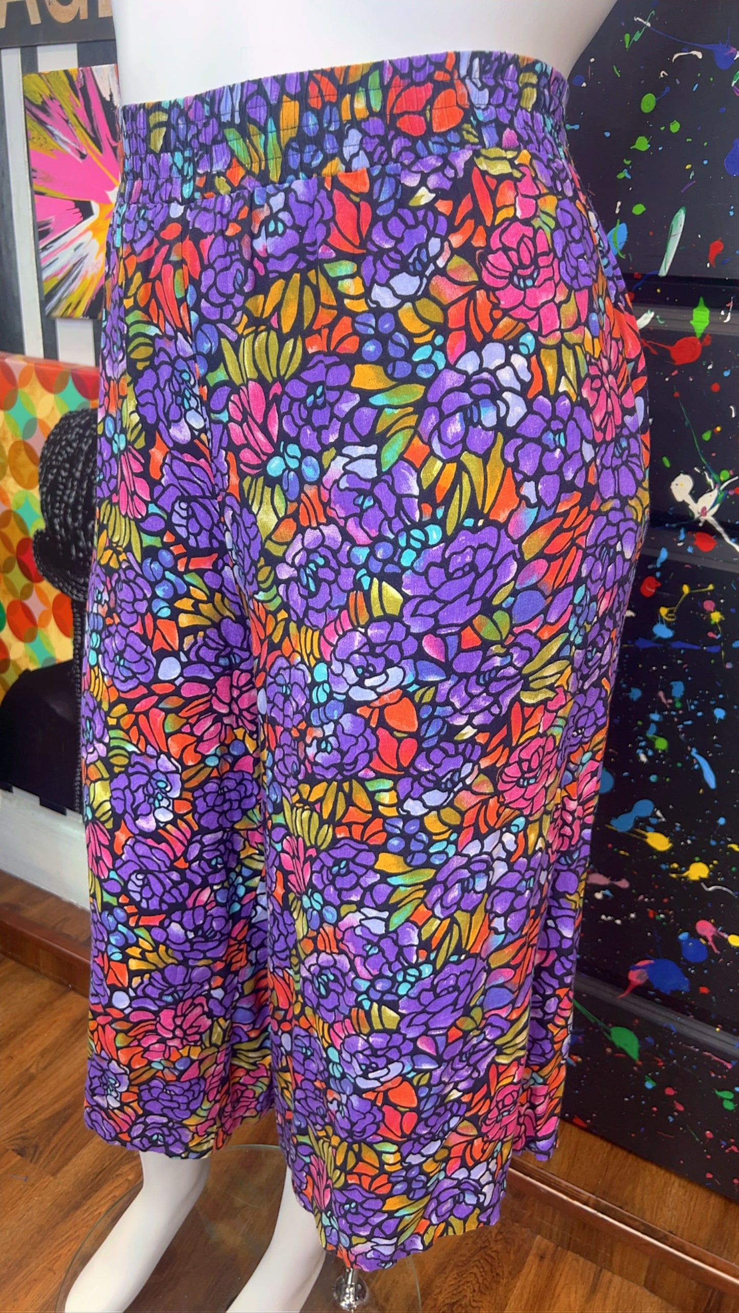 Vintage Floral Gauchos (20W)