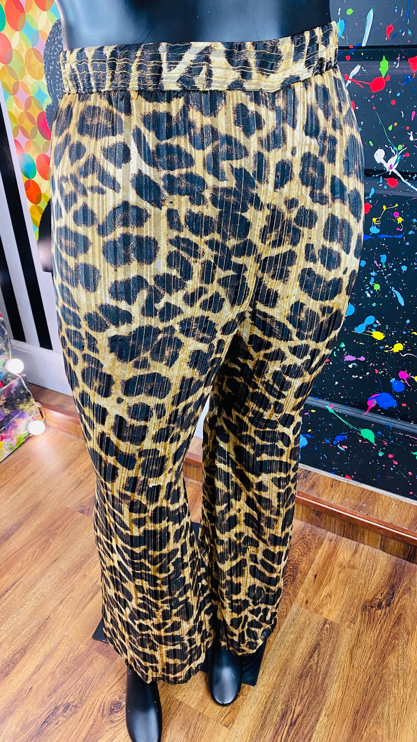 Spoon Tiger Print Pants