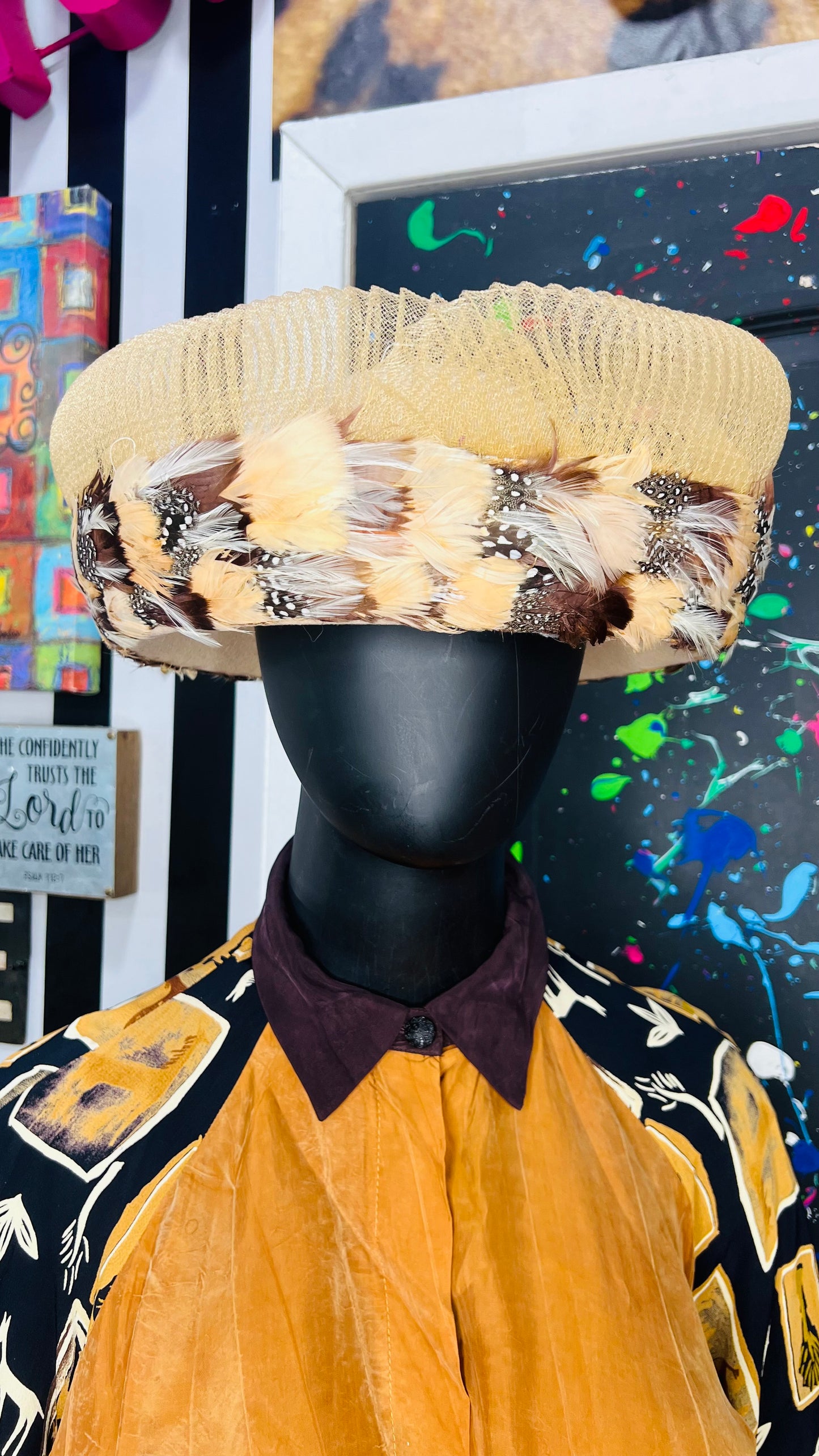 Vintage Created For Essence Wool Hat