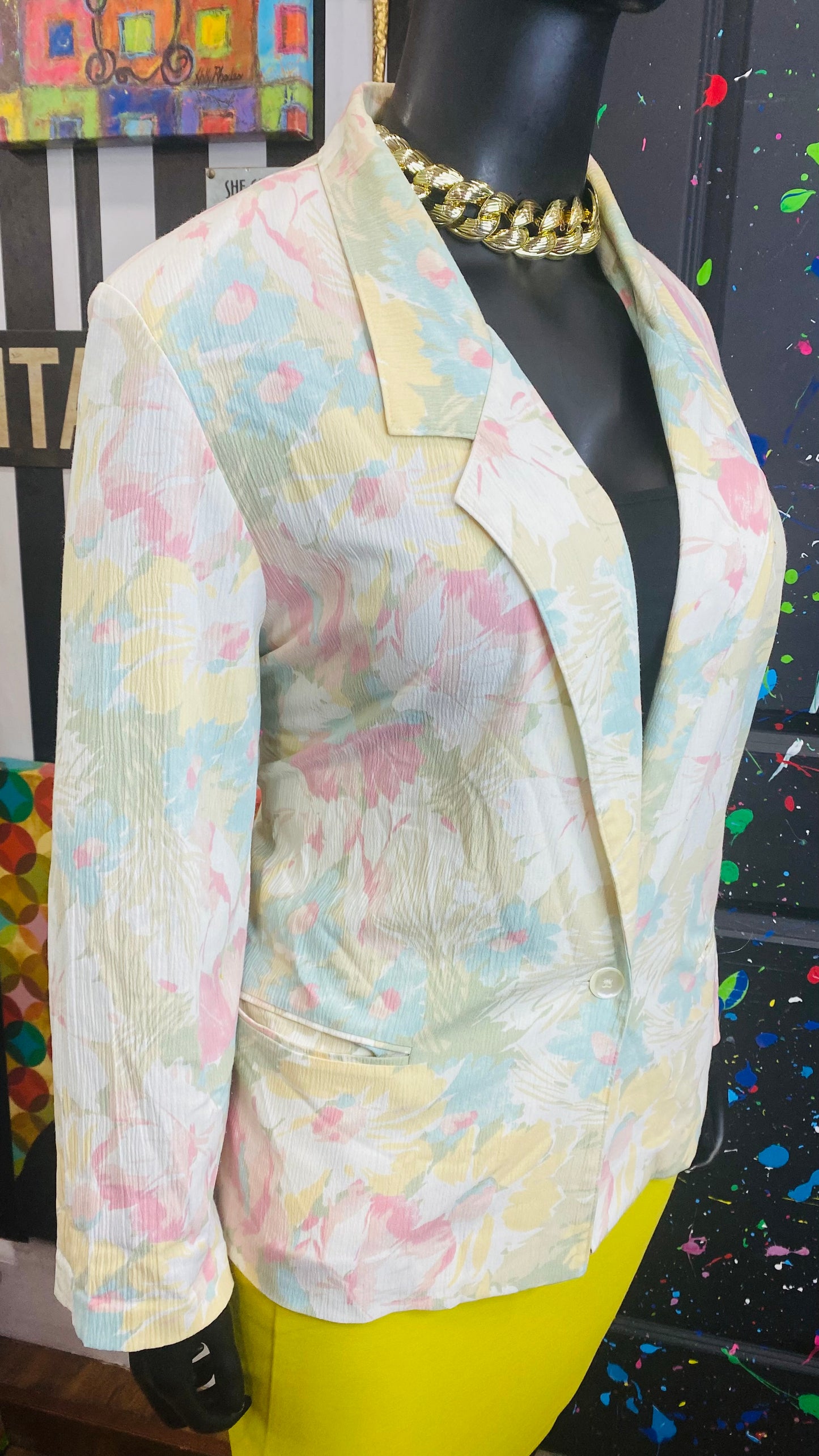 Vintage Pastel Blazer (20W)