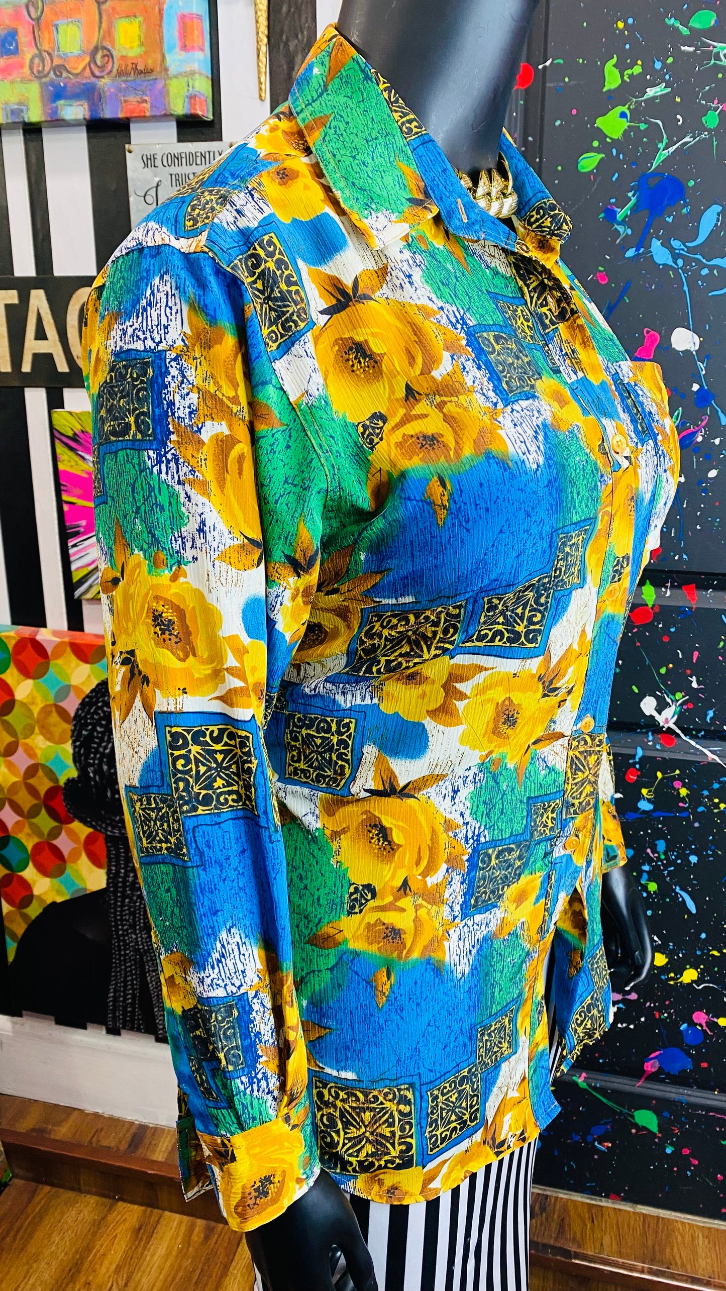 Vintage Abstract Blouse (14)