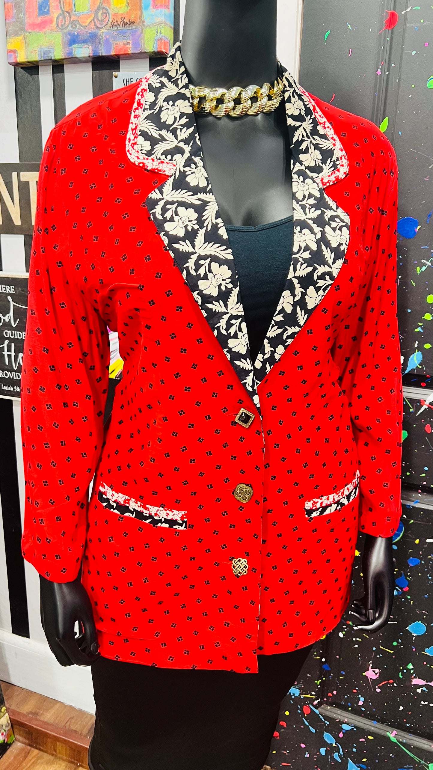 Vintage Carole Little Blazer (16)