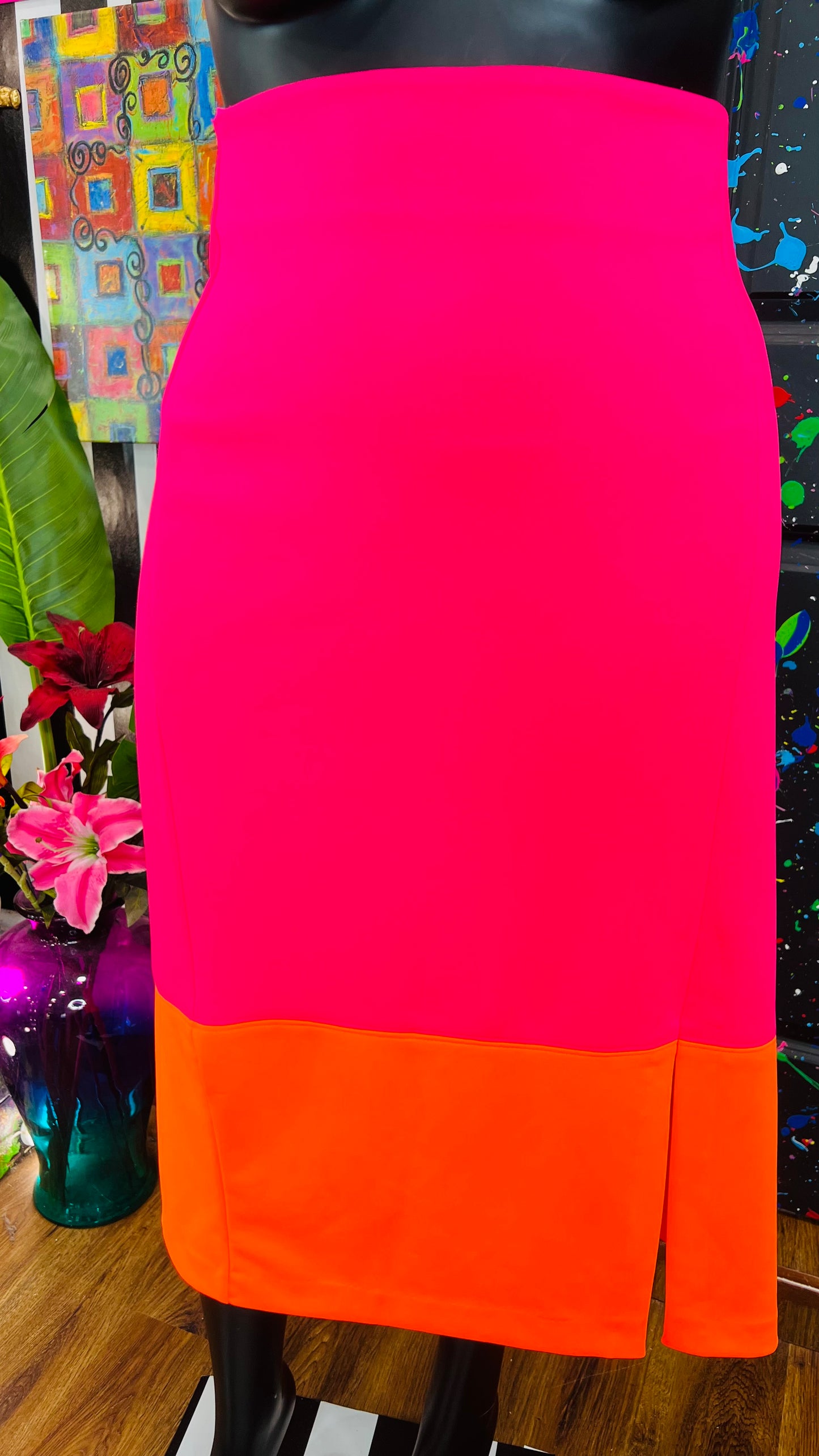 ColorBlock Worthington Skirt