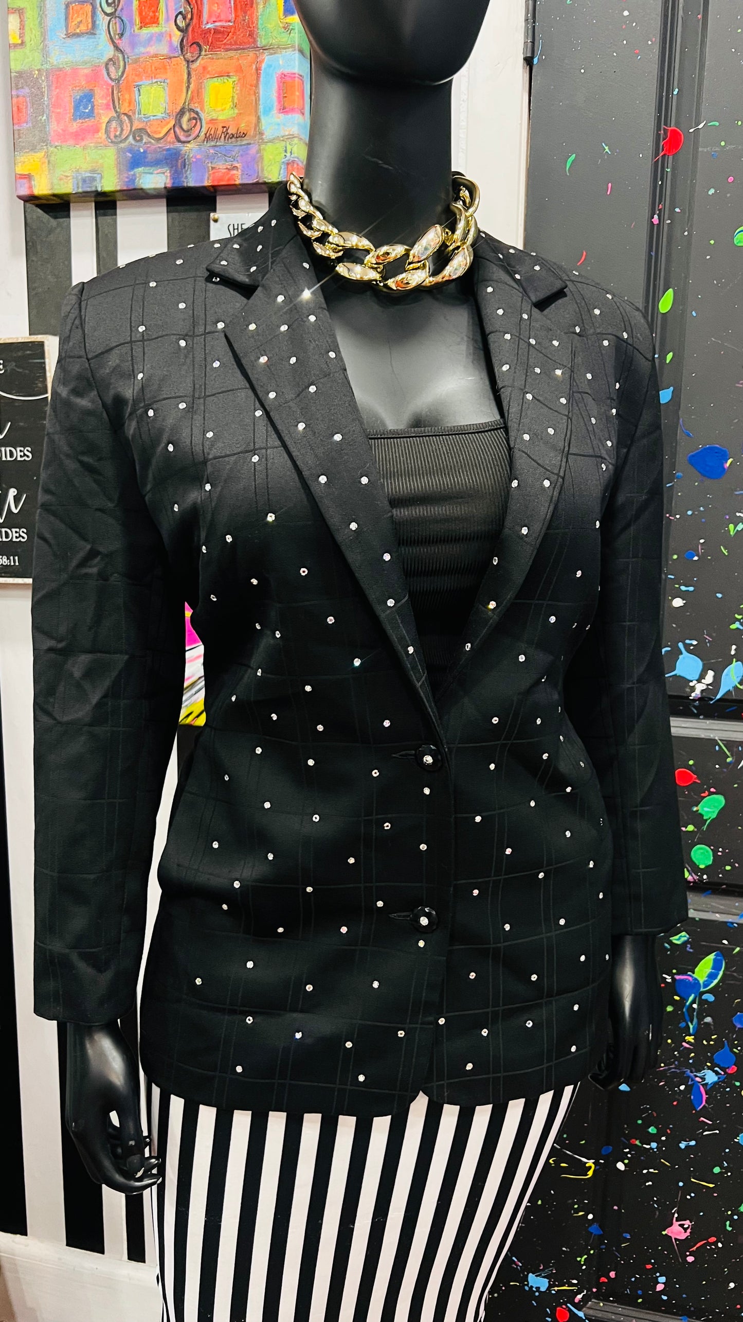 Vintage Criscione Jewel Blazer (14)