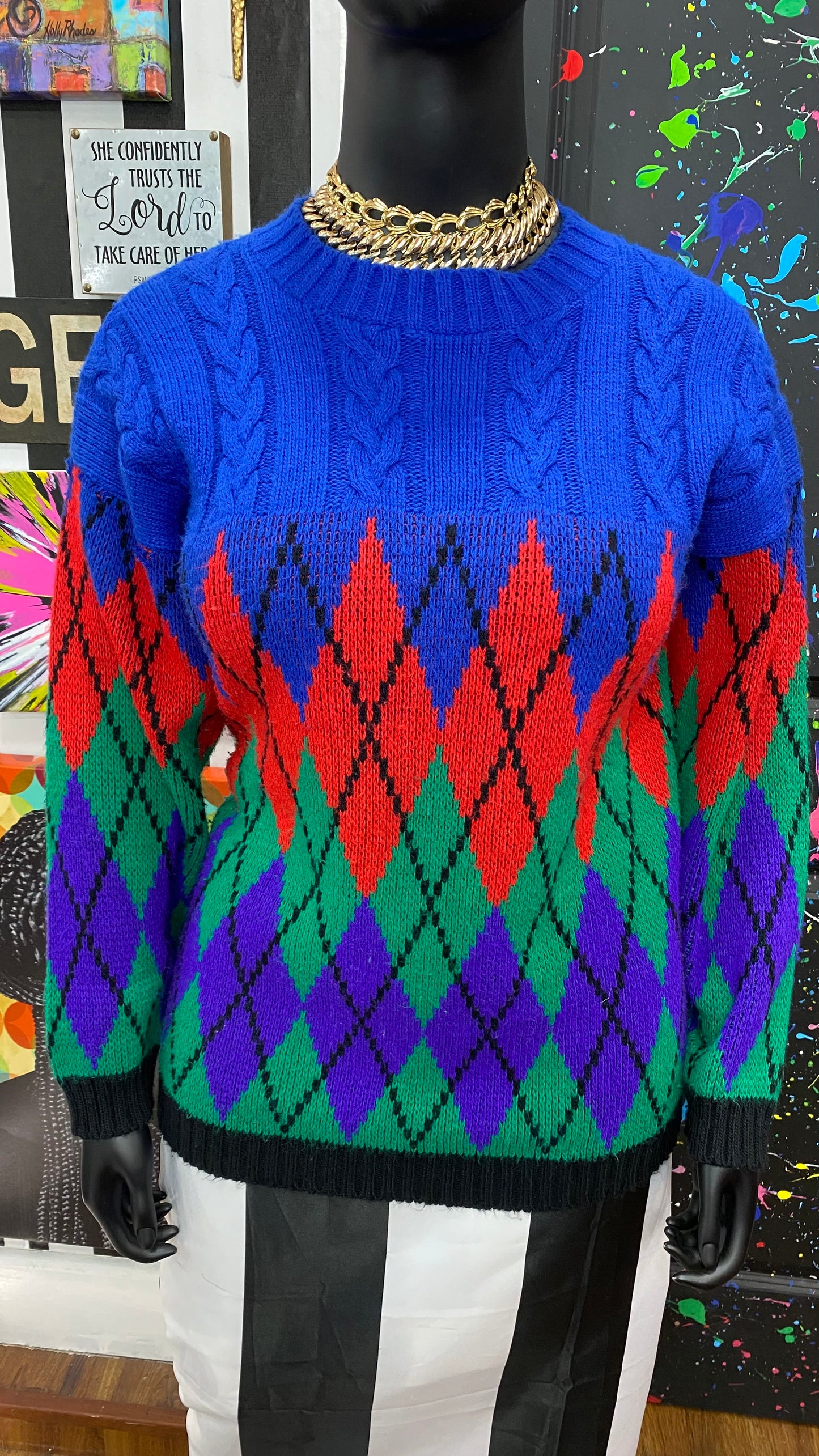 Vintage Knit Sweater (20)