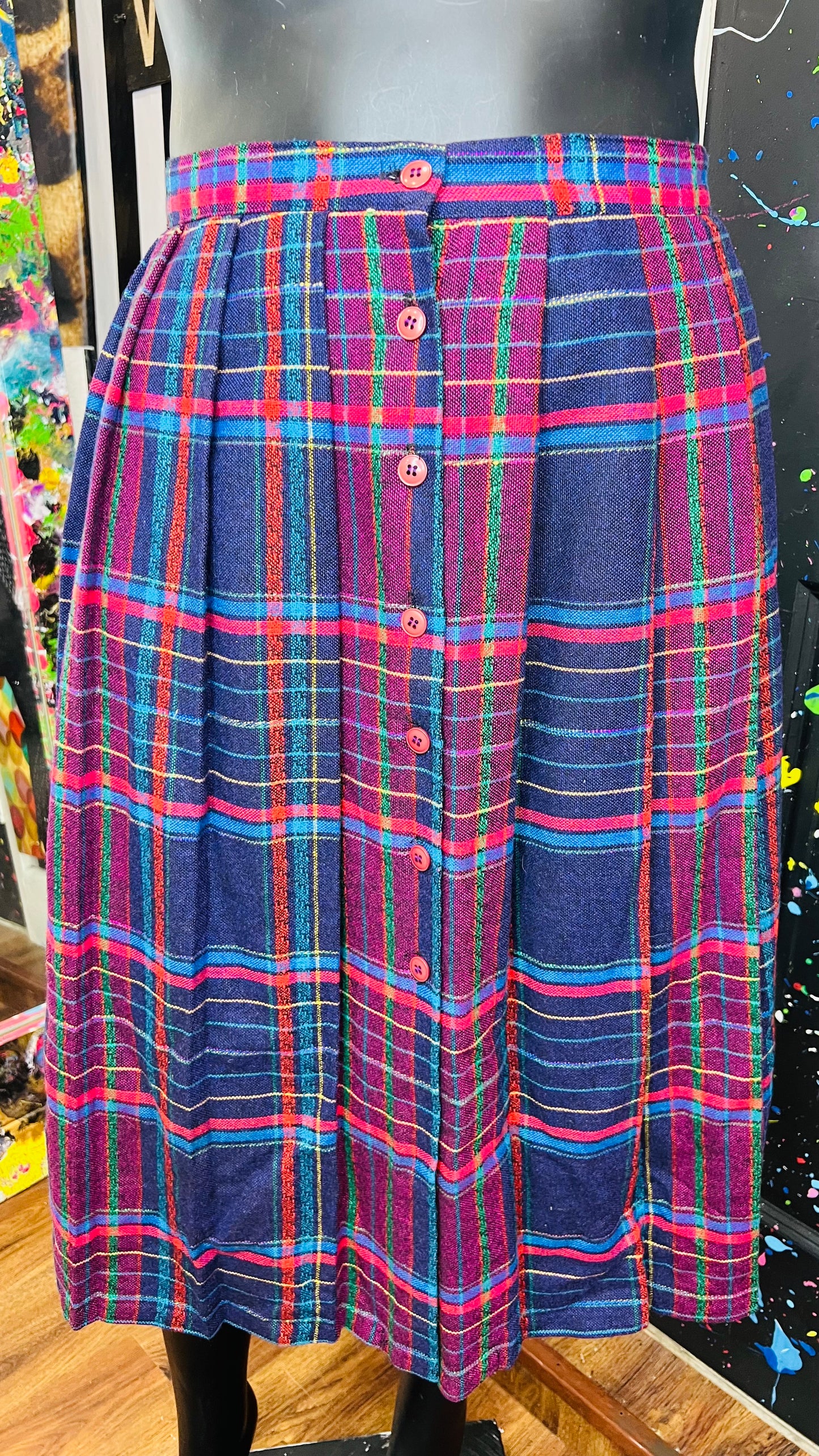 Vintage Sag Harbor Wool Skirt (16)