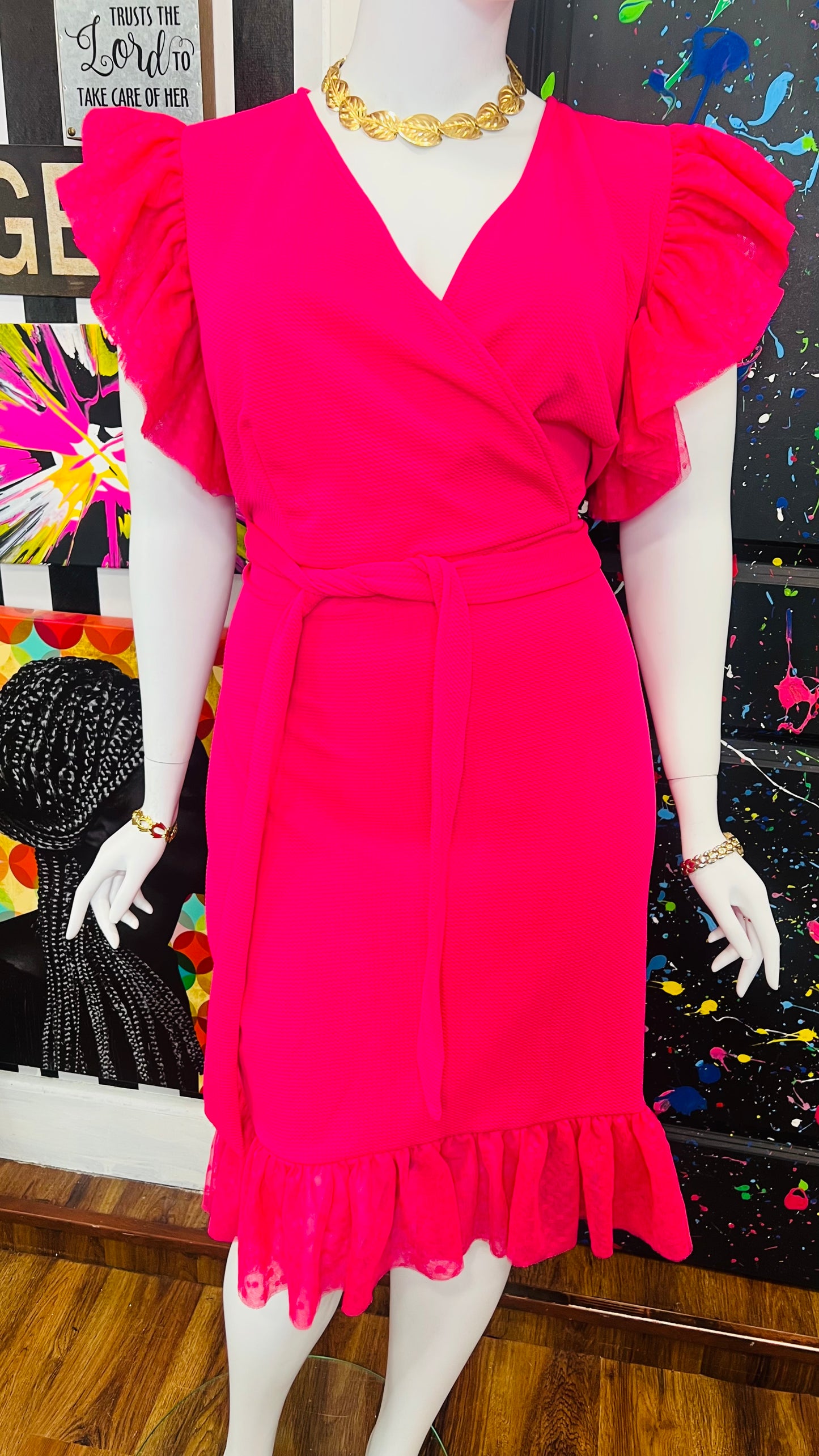 Ashley Stewart -New with Tags Pink Dress (22/24)