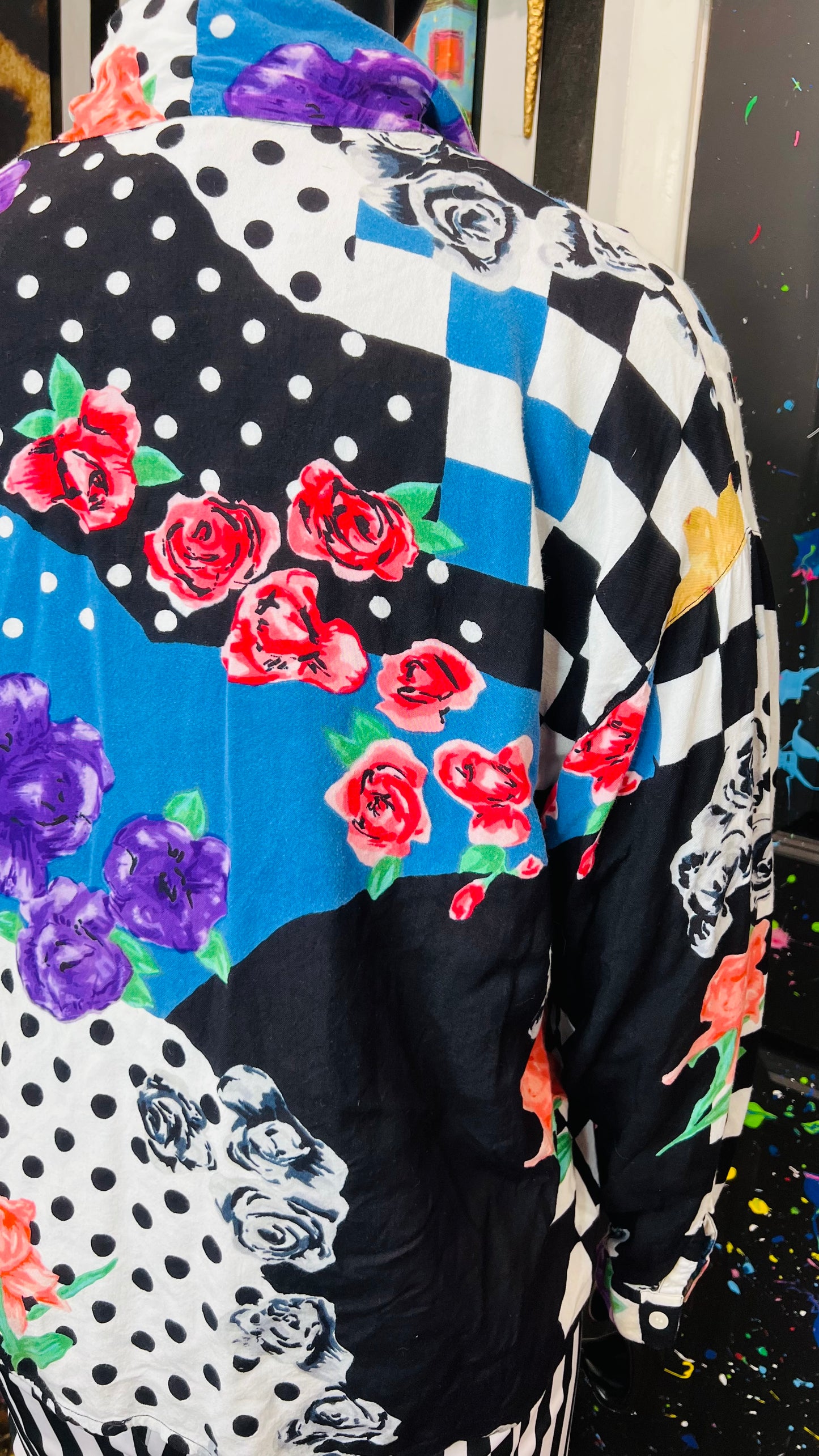 Vintage Abstract 80’s/90’s Blouse (16)