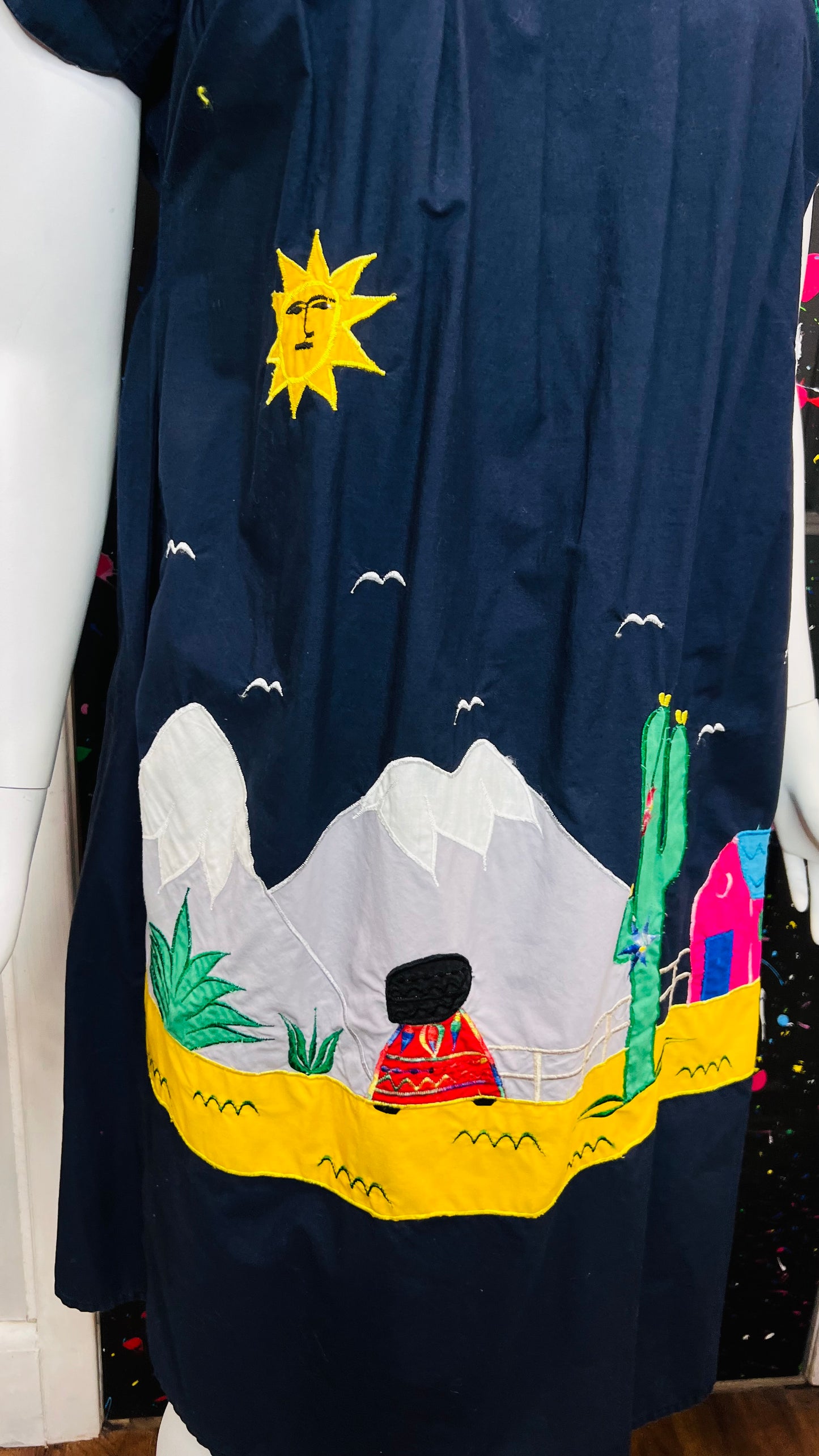 Vintage Novelty House Dress (16)