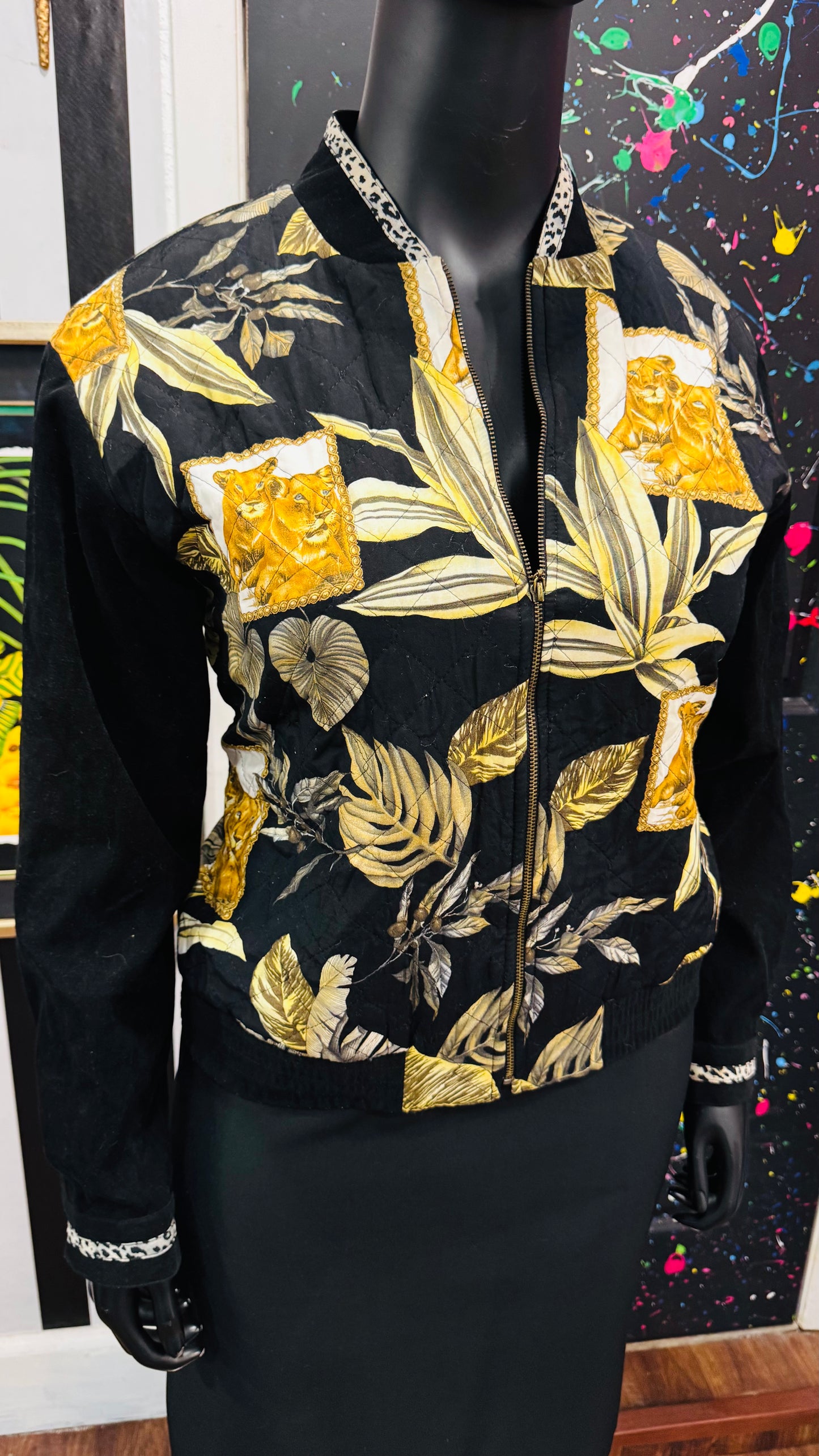 Vintage City Girl Safari Jacket (12)