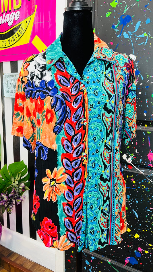 Vintage Carole Little Blouse