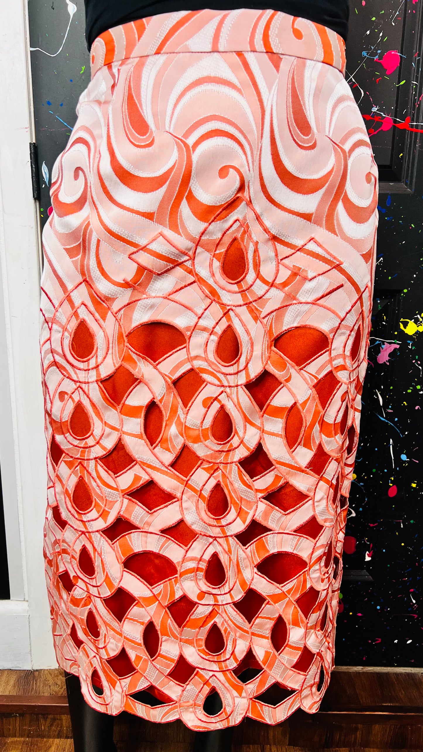 Vintage Abstract Skirt Suit (20)