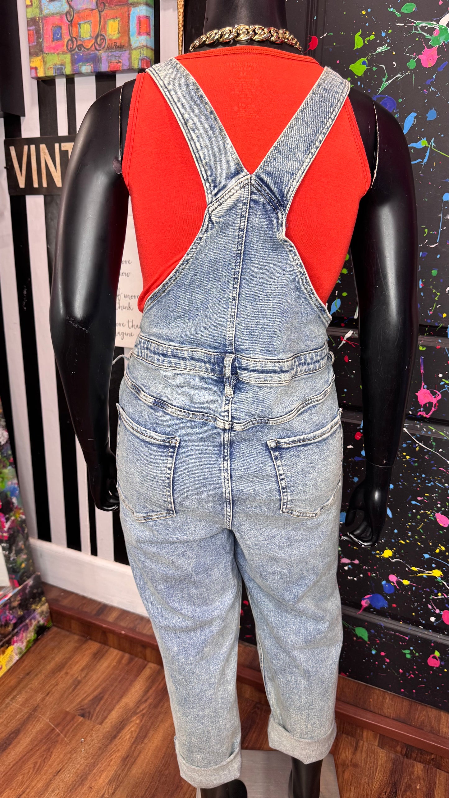 Denim Overalls w/ Stretch (20) *KC