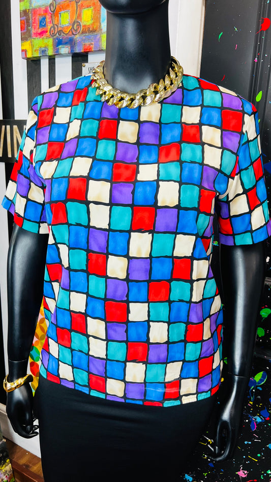 Vintage Block Blouse (14)