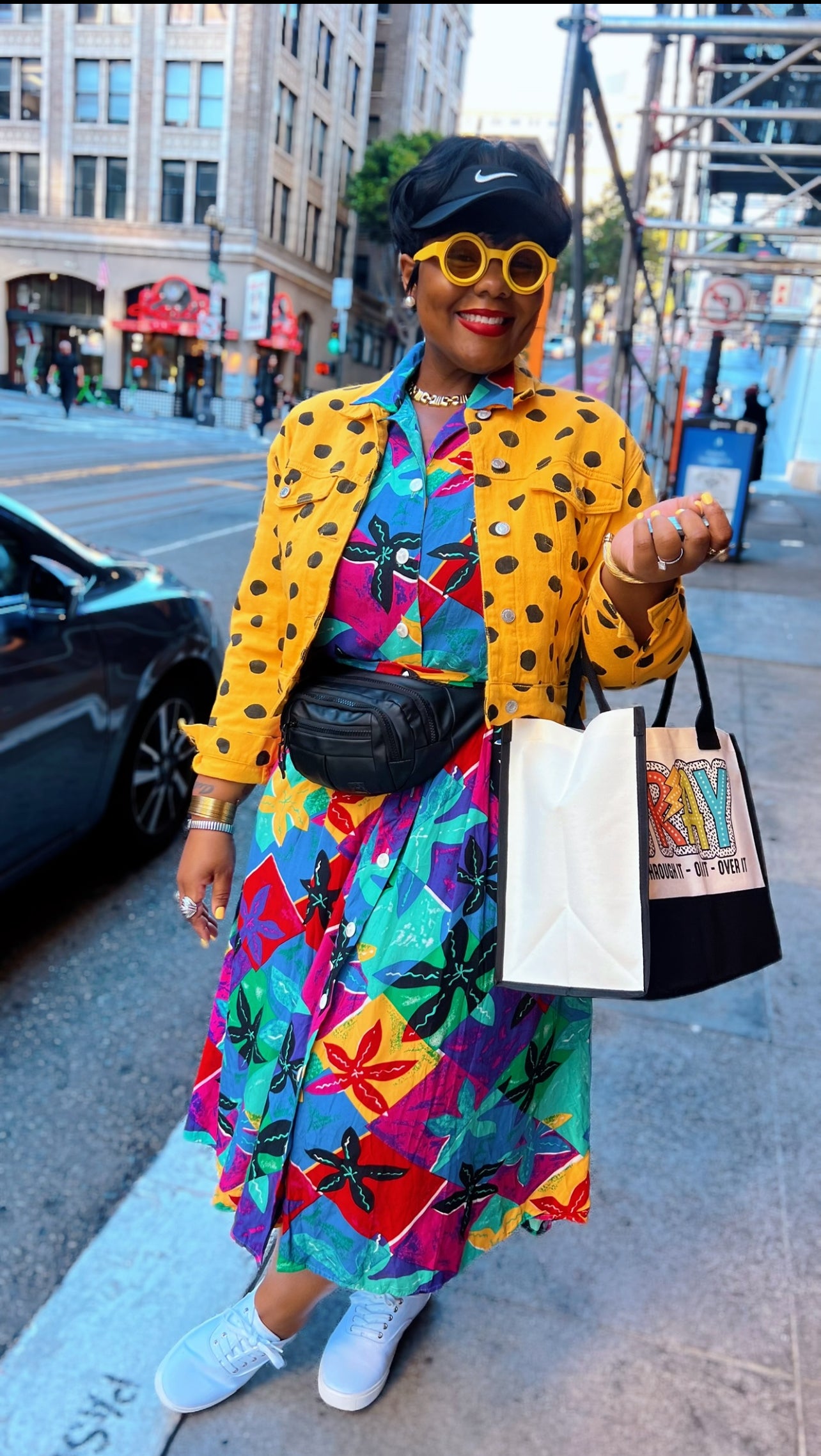 Vintage Rayon Skirt Set (16/18) *KC