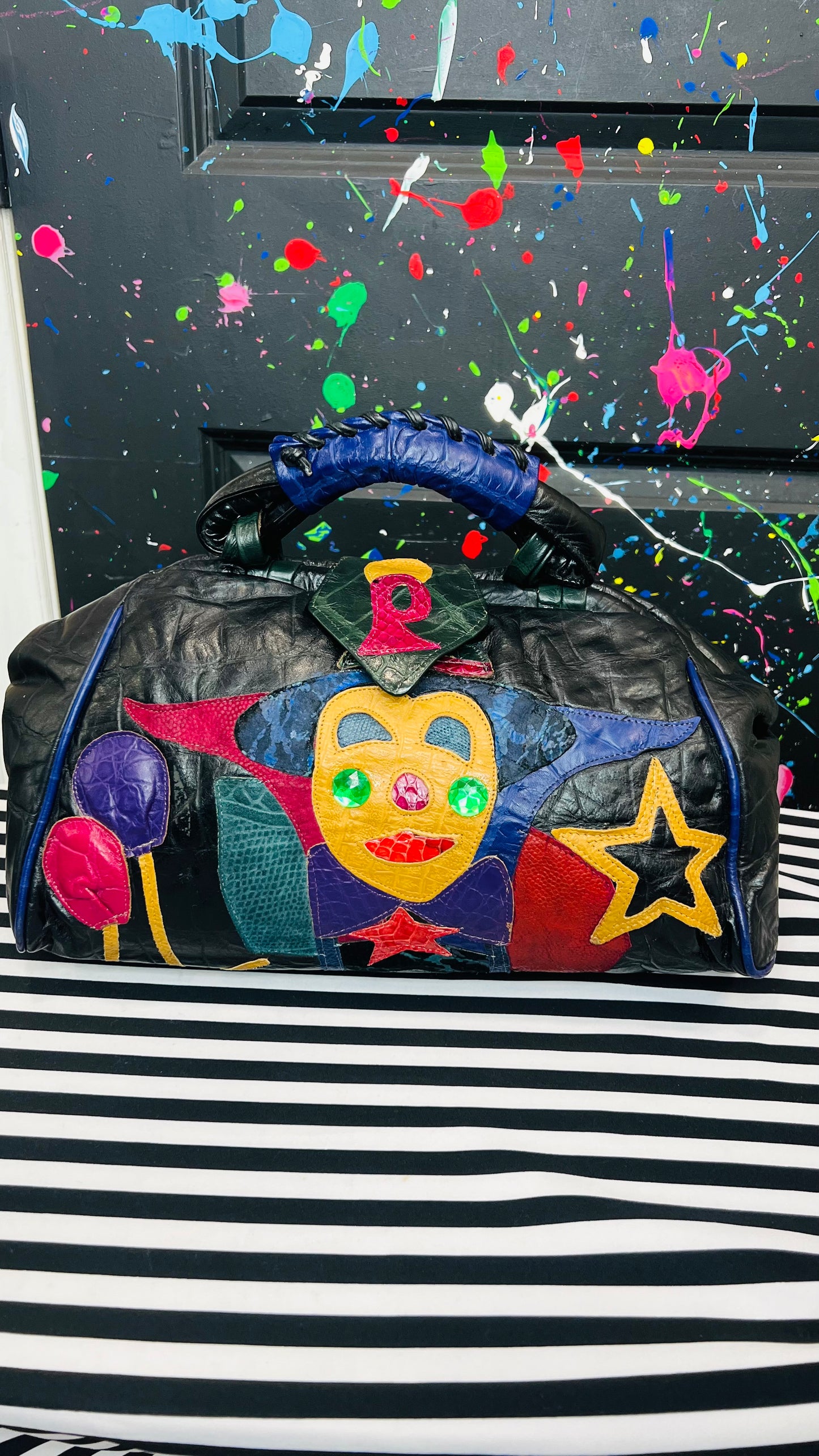 Vintage Clown Purse