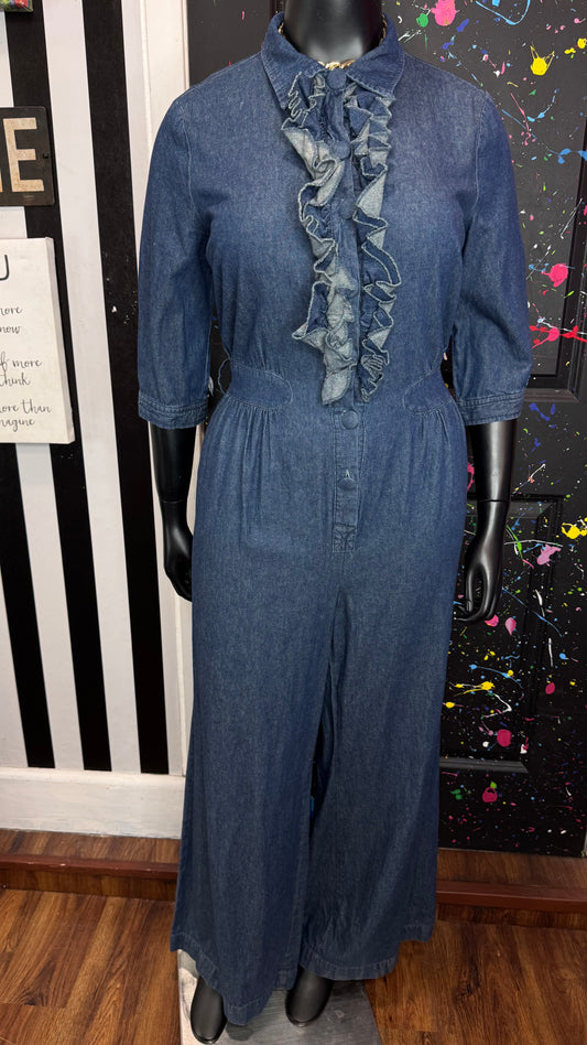 Vintage Denim Wide Leg Jumpsuit (16)