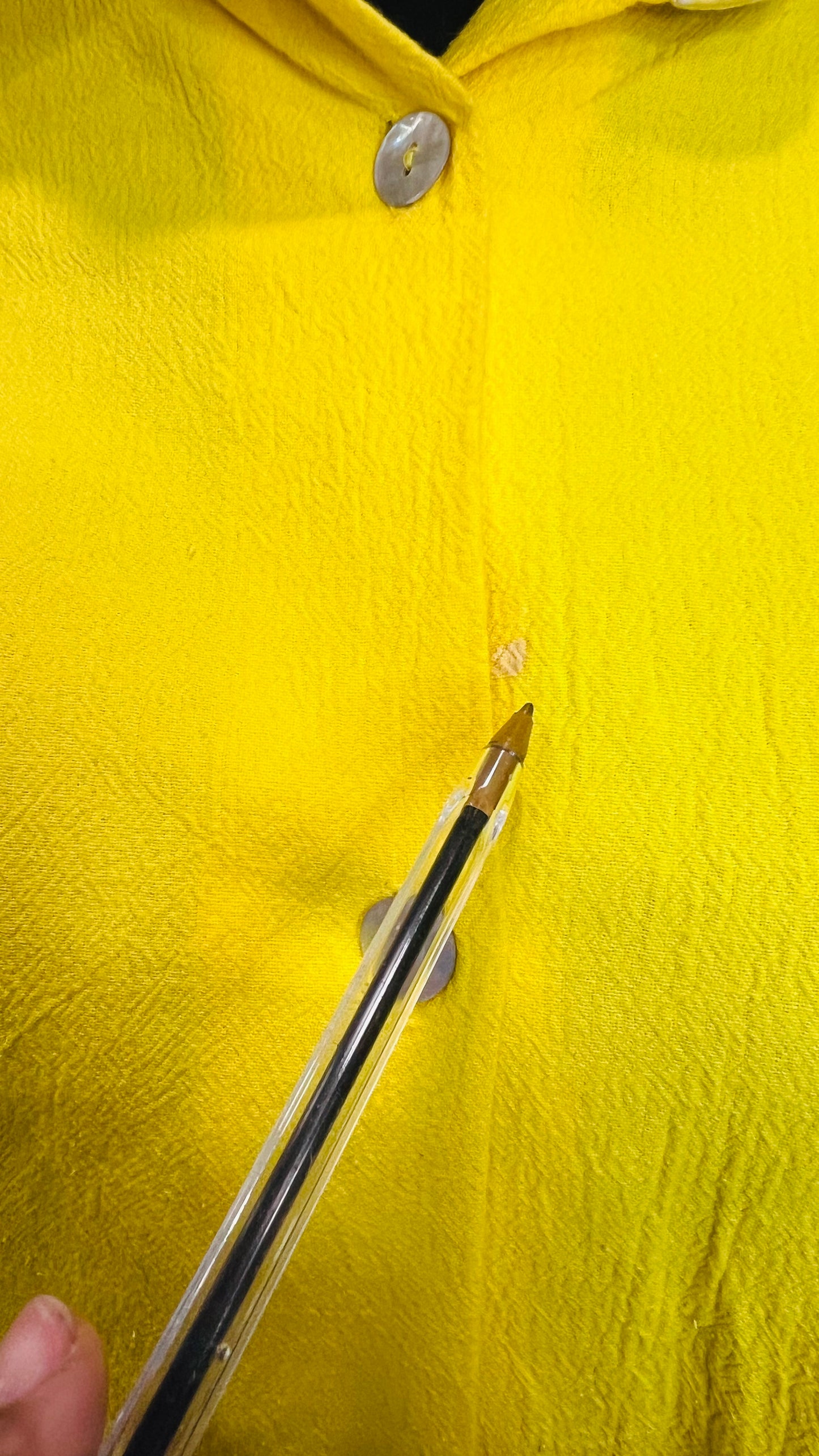 Vintage Yellow & White Pants Set (24/26)