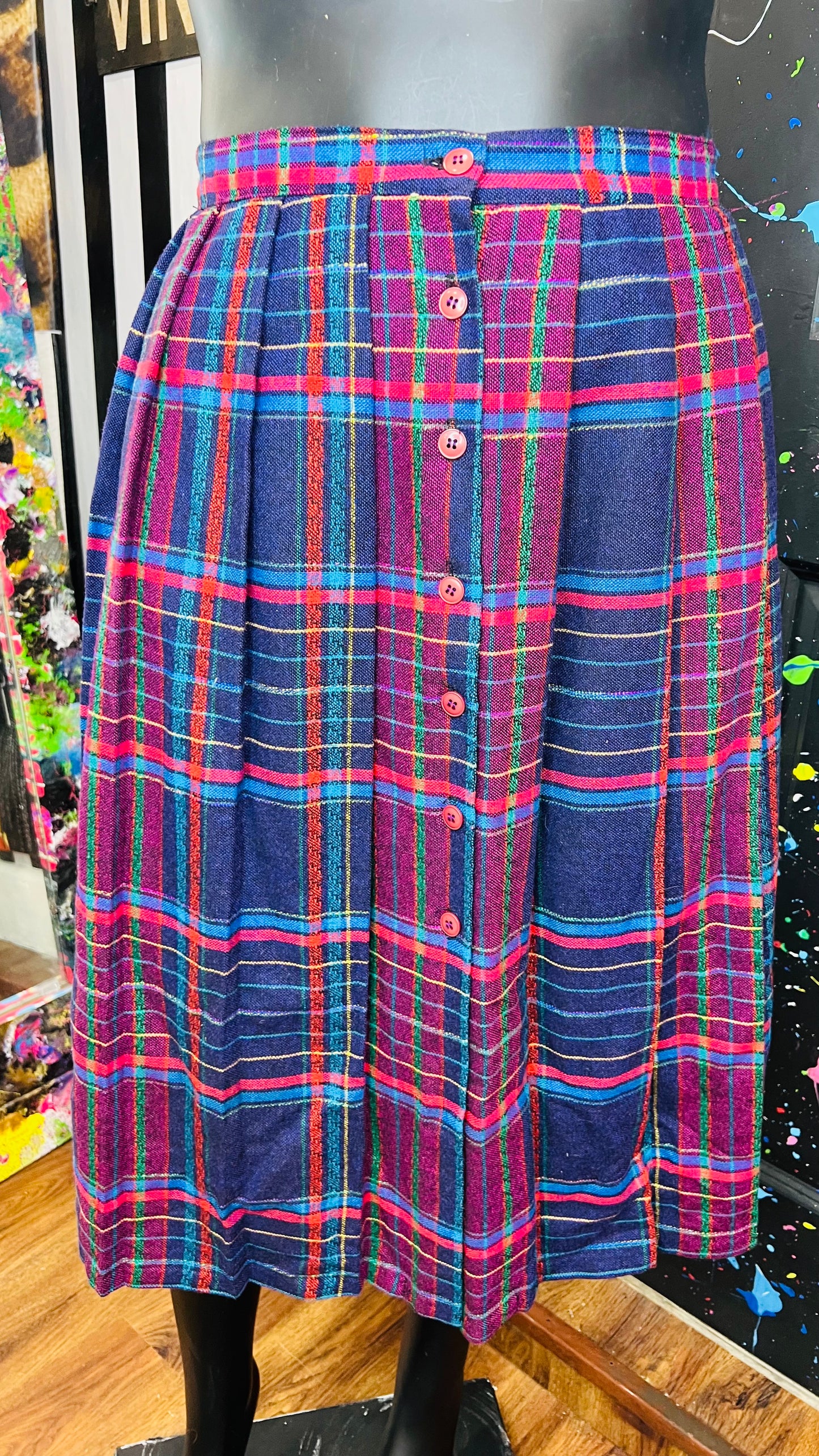 Vintage Sag Harbor Wool Skirt (16)