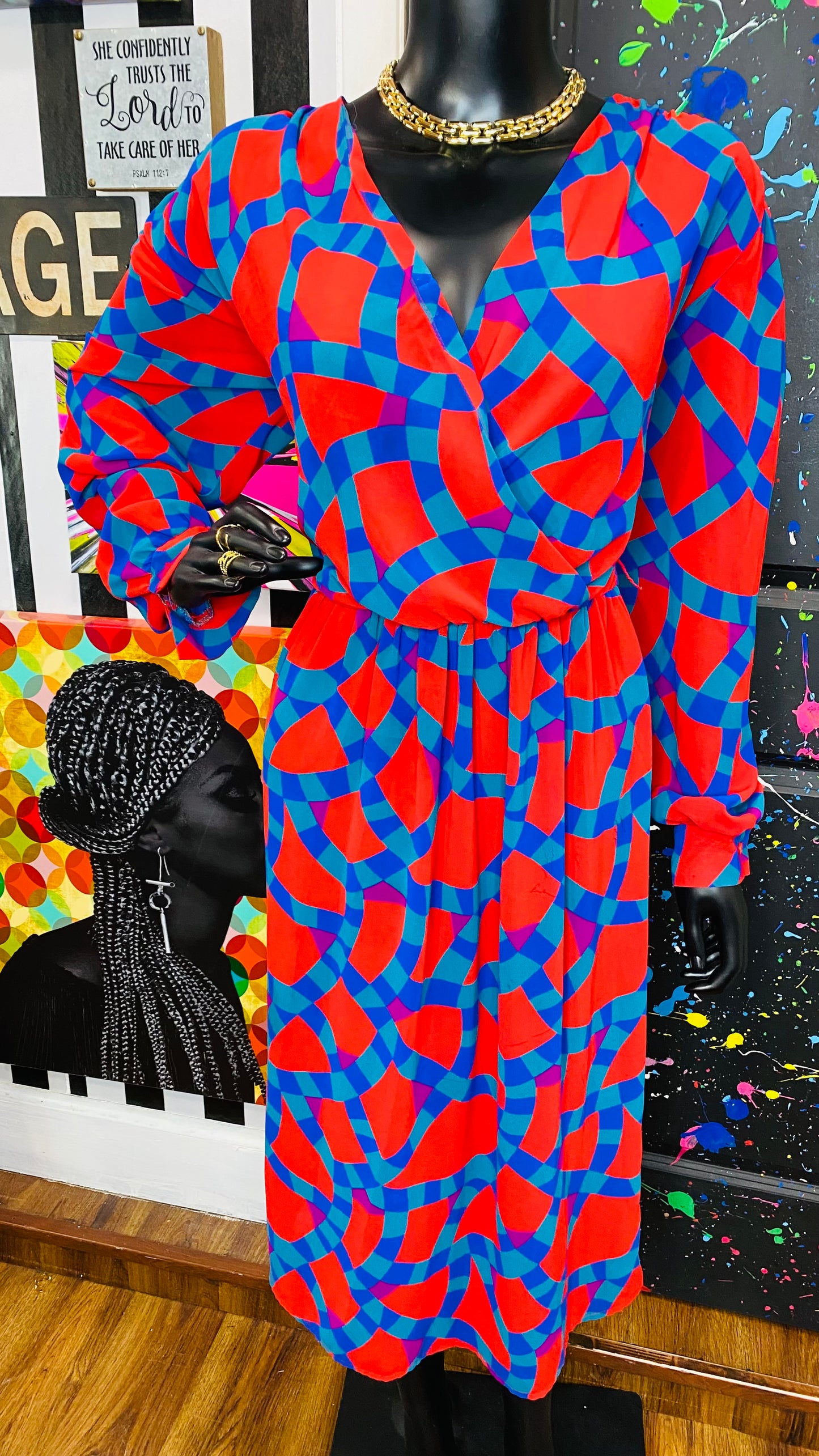 Vintage Shapes Dress (12)